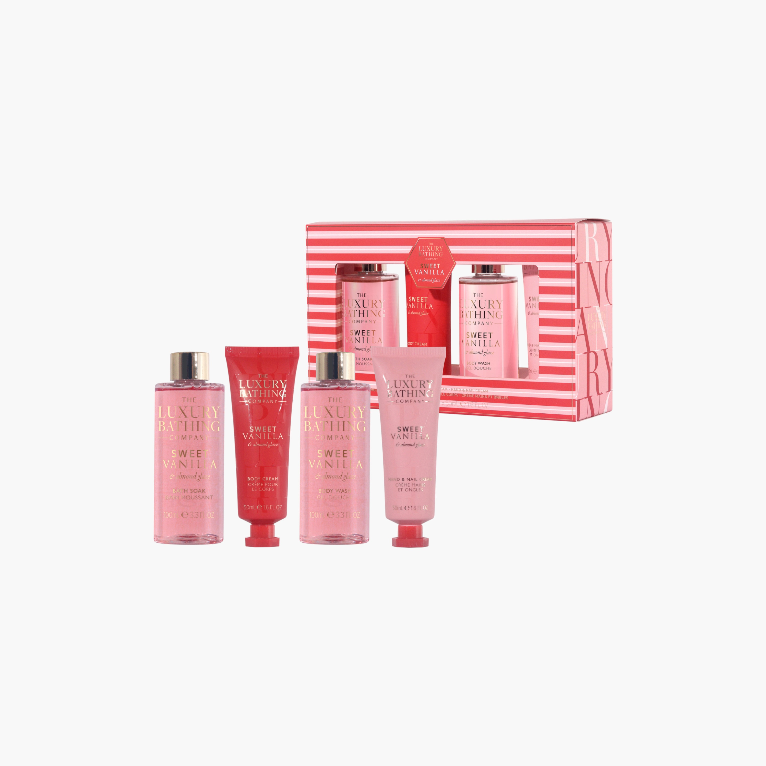 Luxury Bathing Company Sweet Vanilla Bathing Gift Set-beautyandpersonalcare-giftsets-image-2