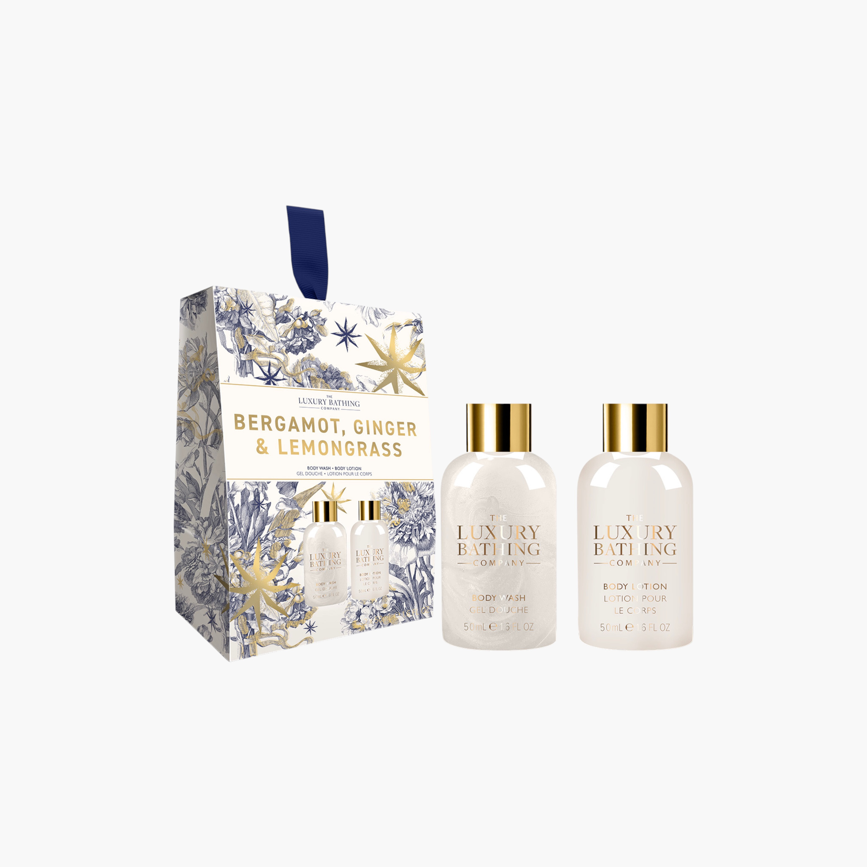Luxury Bathing Company Bergamot Ginger Lemongrass Bathing Set-beautyandpersonalcare-giftsets-image-1