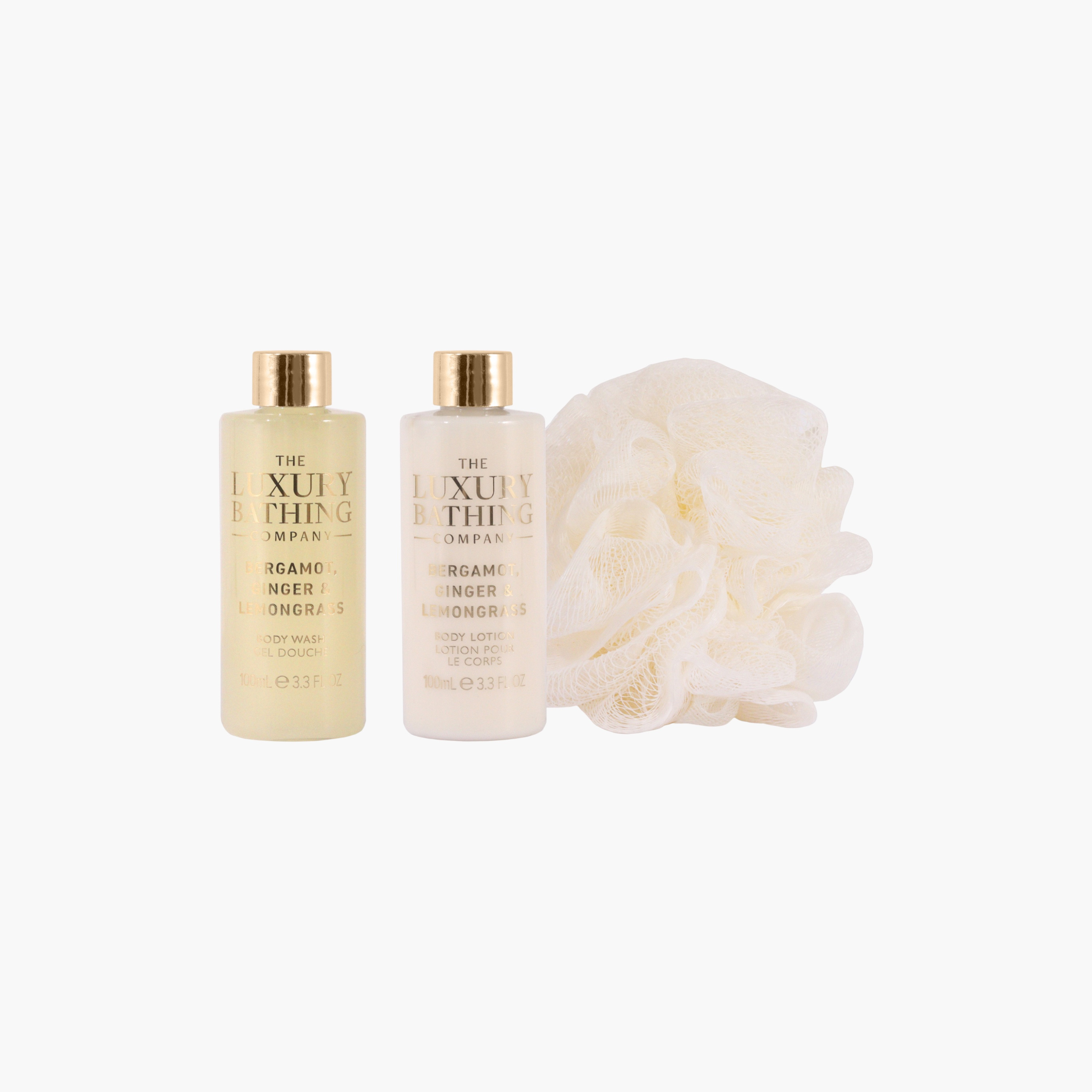لاكشري باثينج كومباني مجموعة استحمام بالبرغموت والزنجبيل وعشب الليمون-beautyandpersonalcare-bathandbody-giftsets-image-4