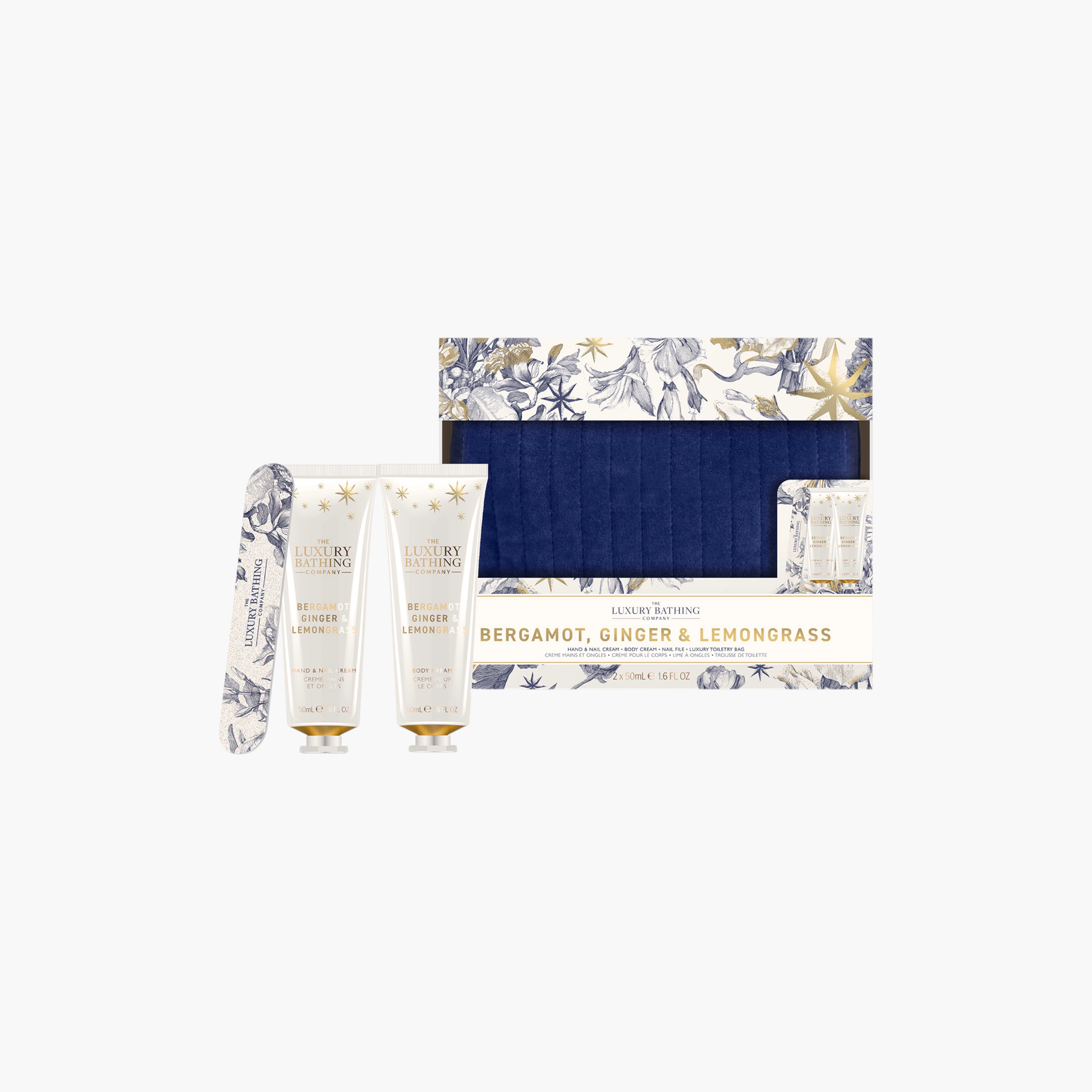 Luxury Bathing Company Bergamot Ginger Lemongrass Pamper Set-beautyandpersonalcare-giftsets-image-1