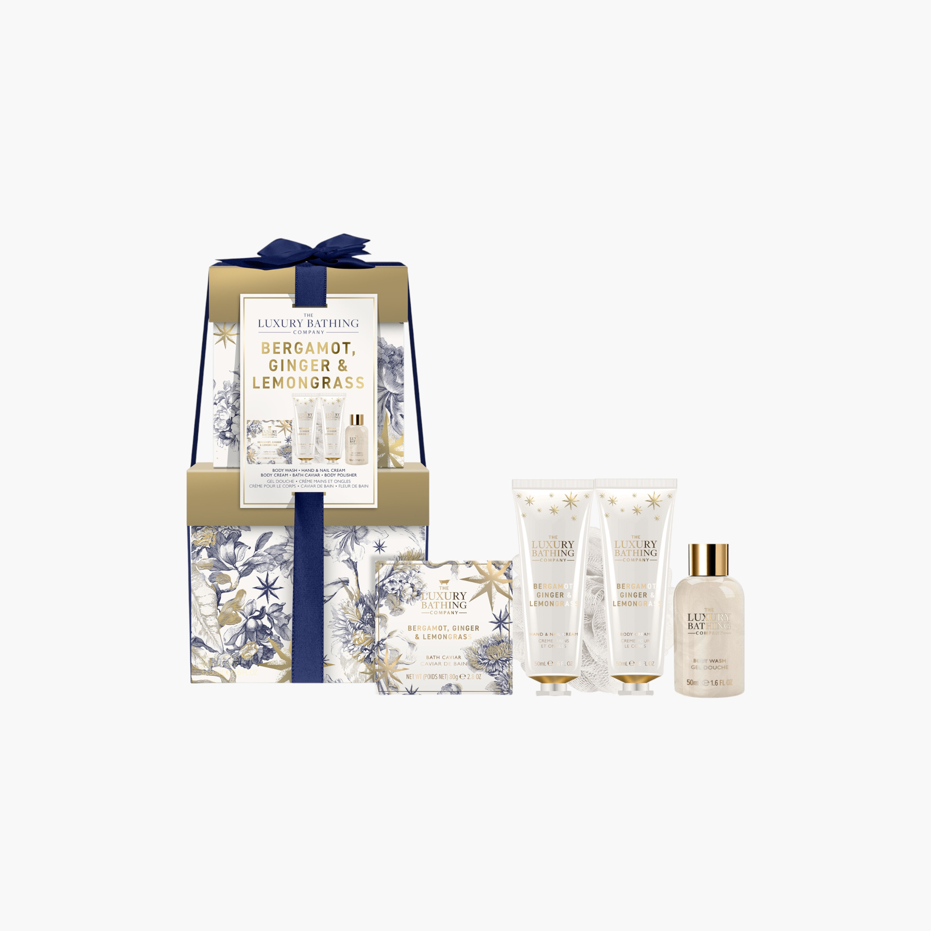 Luxury Bathing Company Bergamot Ginger Lemongrass Bathing Set-beautyandpersonalcare-giftsets-image-1