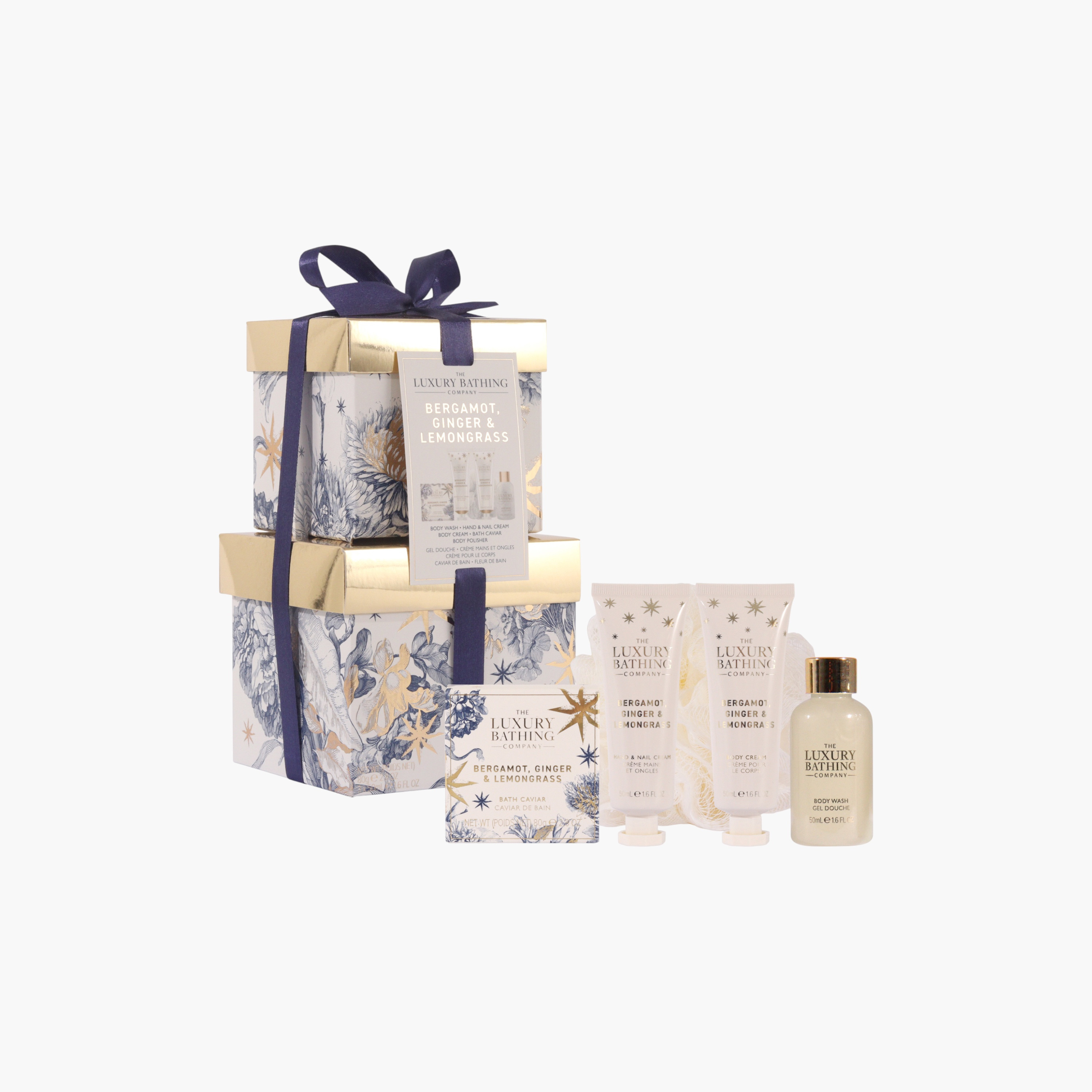 Luxury Bathing Company Bergamot Ginger Lemongrass Bathing Set-beautyandpersonalcare-giftsets-image-2