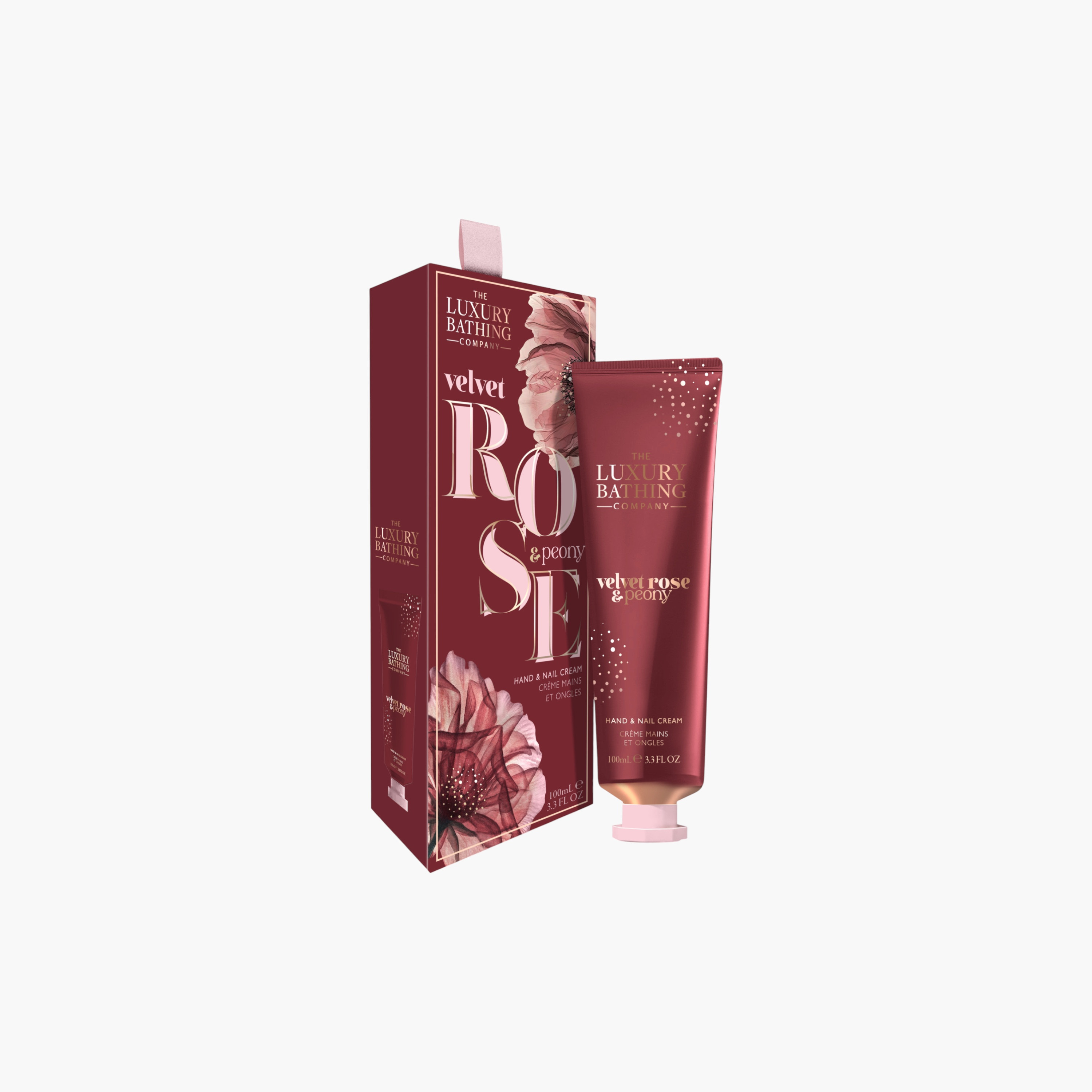 Luxury Bathing Company Velvet Rose Peony Hand Cream-beautyandpersonalcare-giftsets-image-1