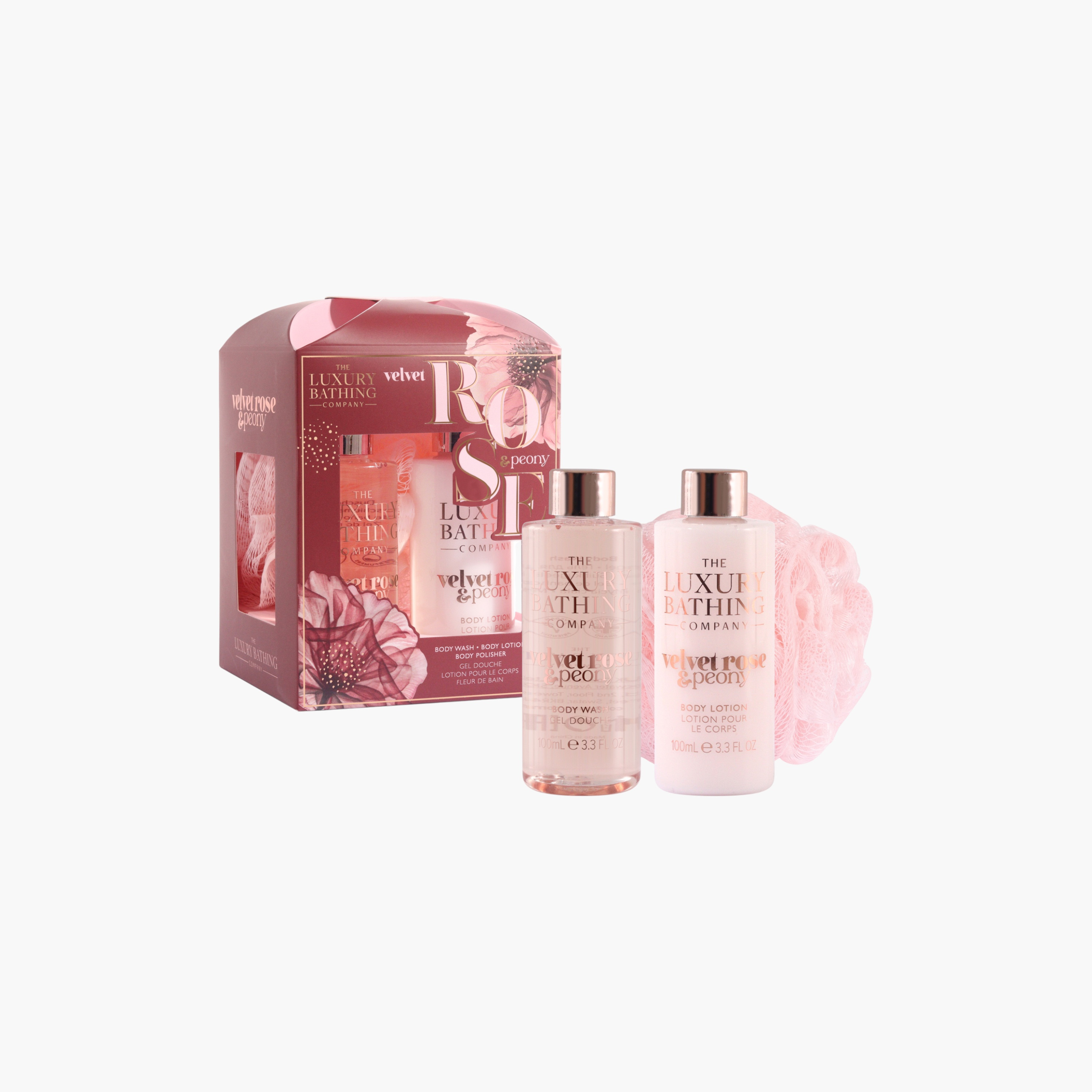 Luxury Bathing Company Velvet Rose Peony Bathing Set-beautyandpersonalcare-giftsets-image-2