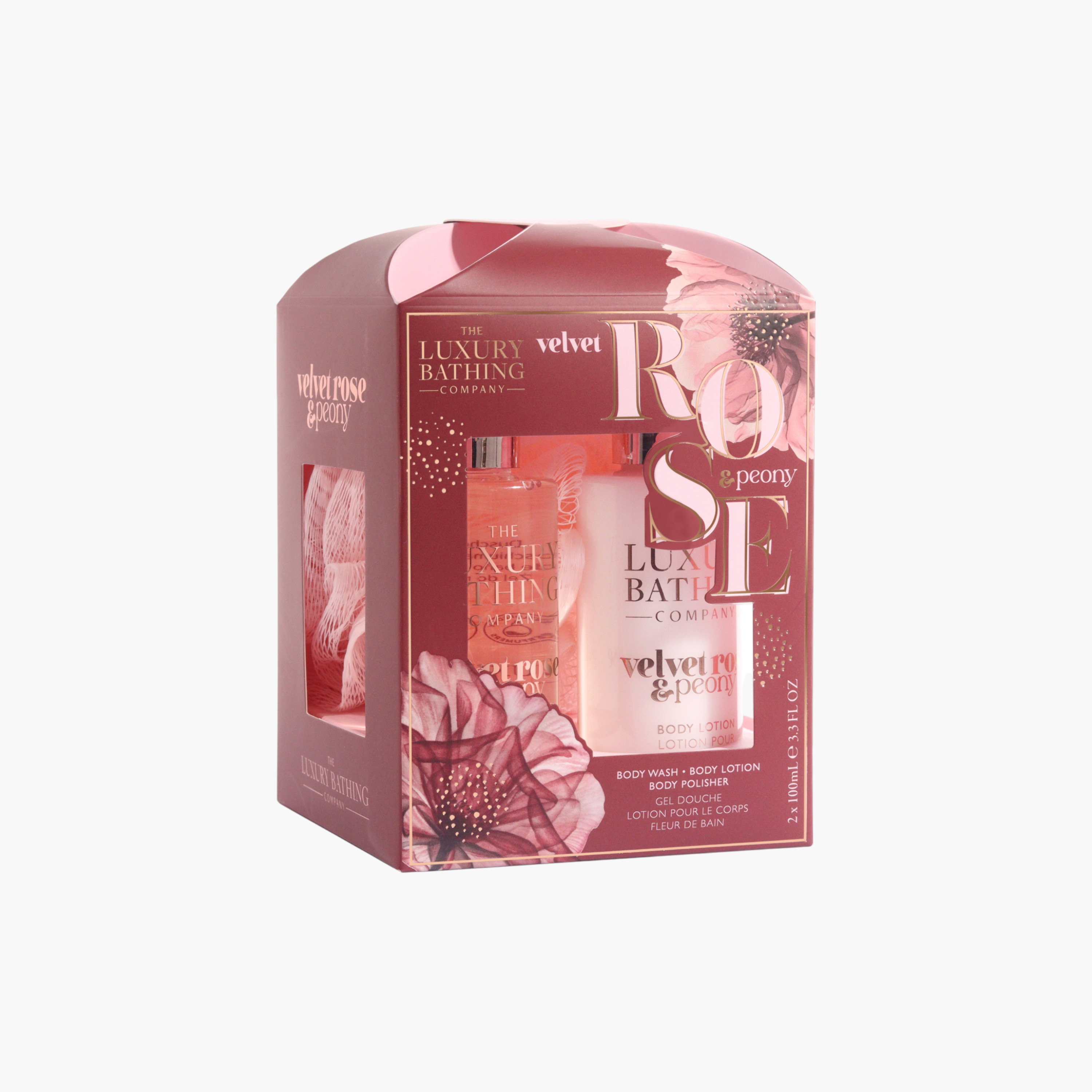 Luxury Bathing Company Velvet Rose Peony Bathing Set-beautyandpersonalcare-giftsets-image-3