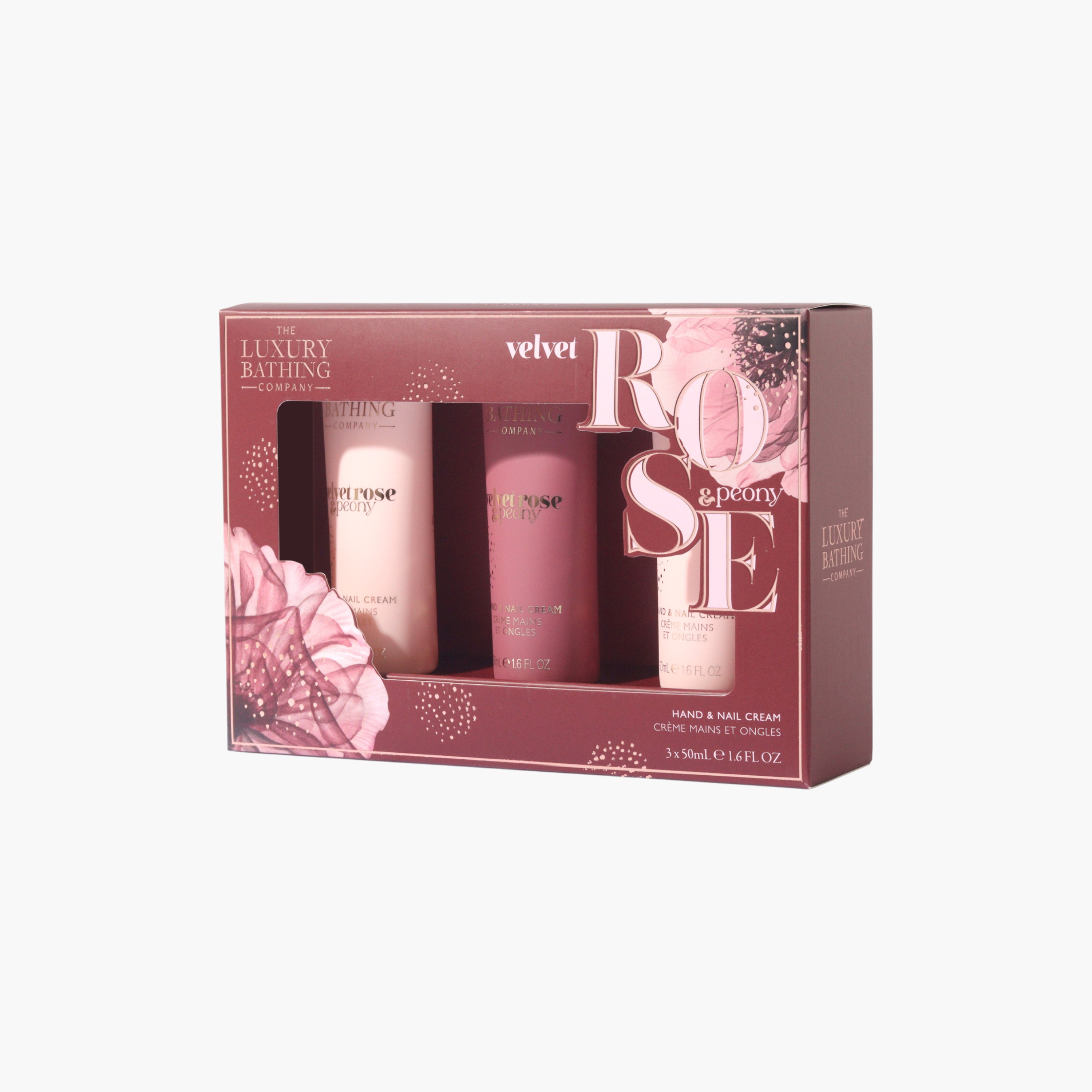 Luxury Bathing Company Rose Peony Hand Cream Set-beautyandpersonalcare-giftsets-image-3
