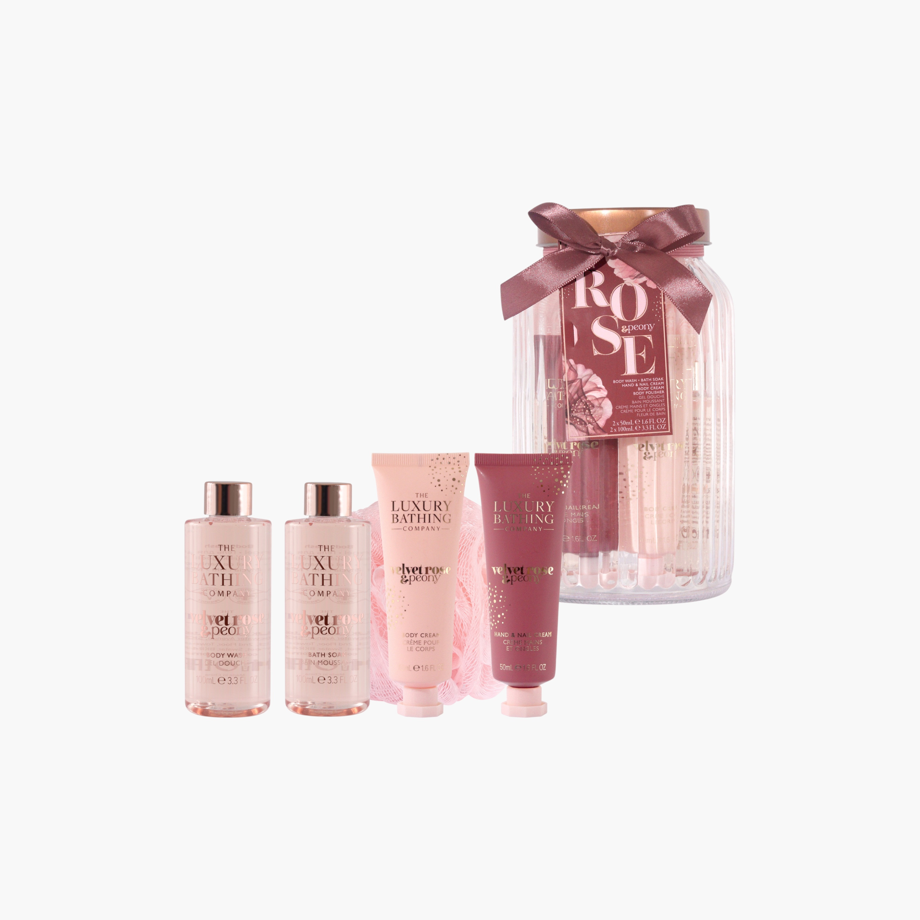 Luxury Bathing Company Rose Peony Bathing Gift Set-beautyandpersonalcare-giftsets-image-2