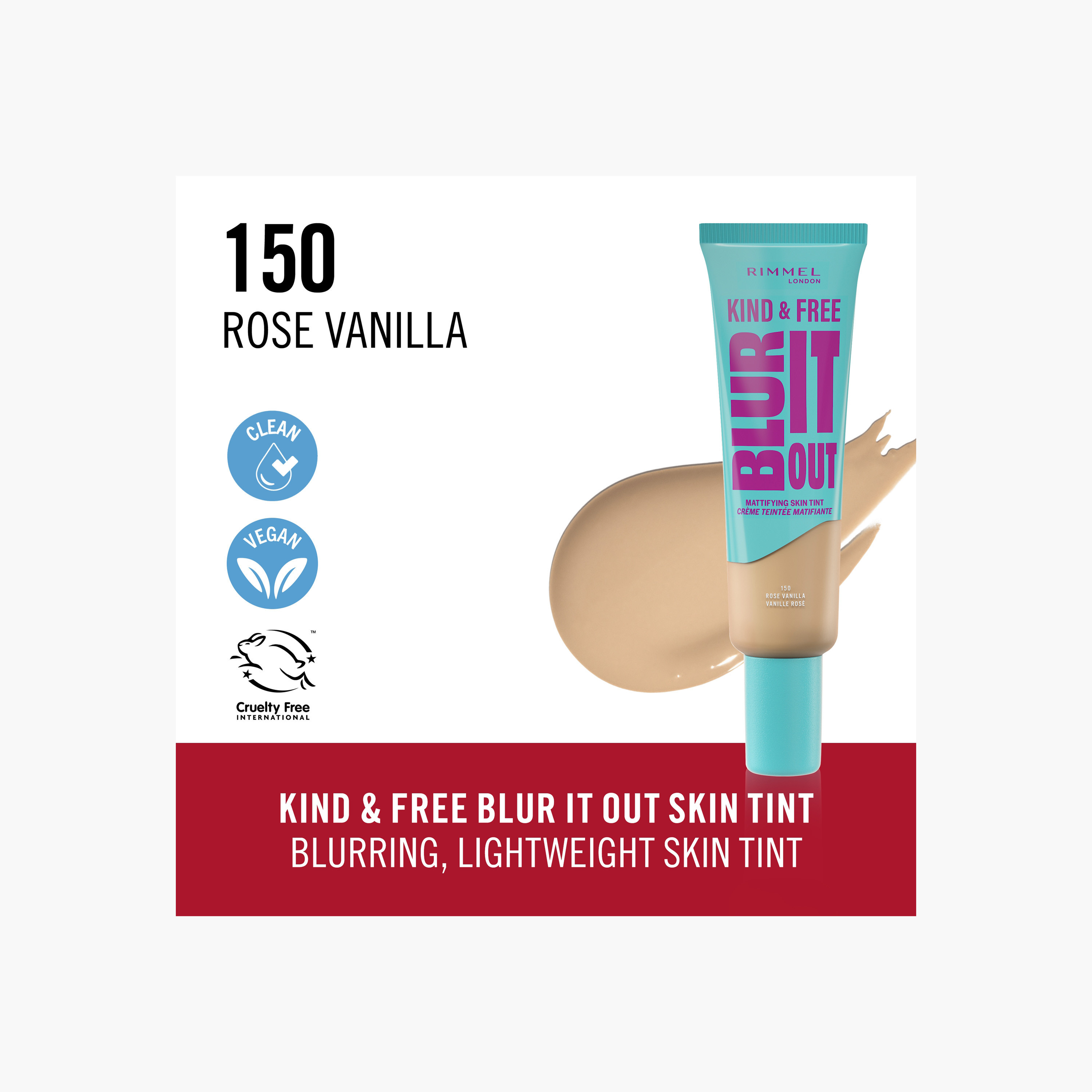 Rimmel Kind and Free Blur It Out Mattifying Skin Tint - 30 ml-beautyandpersonalcare-makeup-face-foundations-image-2