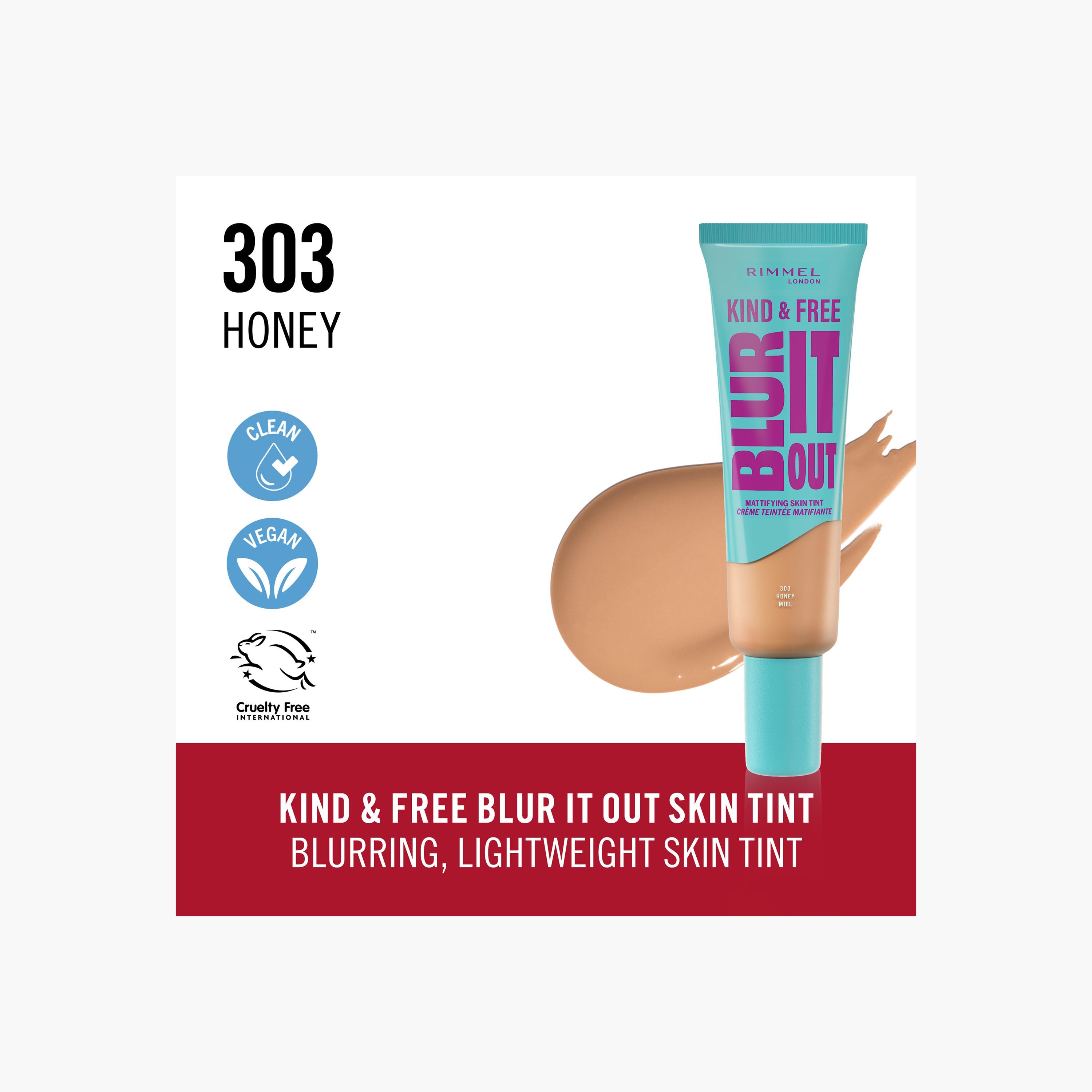 Rimmel Kind & Free Blur It Out Mattifying Skin Tint - 30 ml-beautyandpersonalcare-makeup-face-foundations-image-2