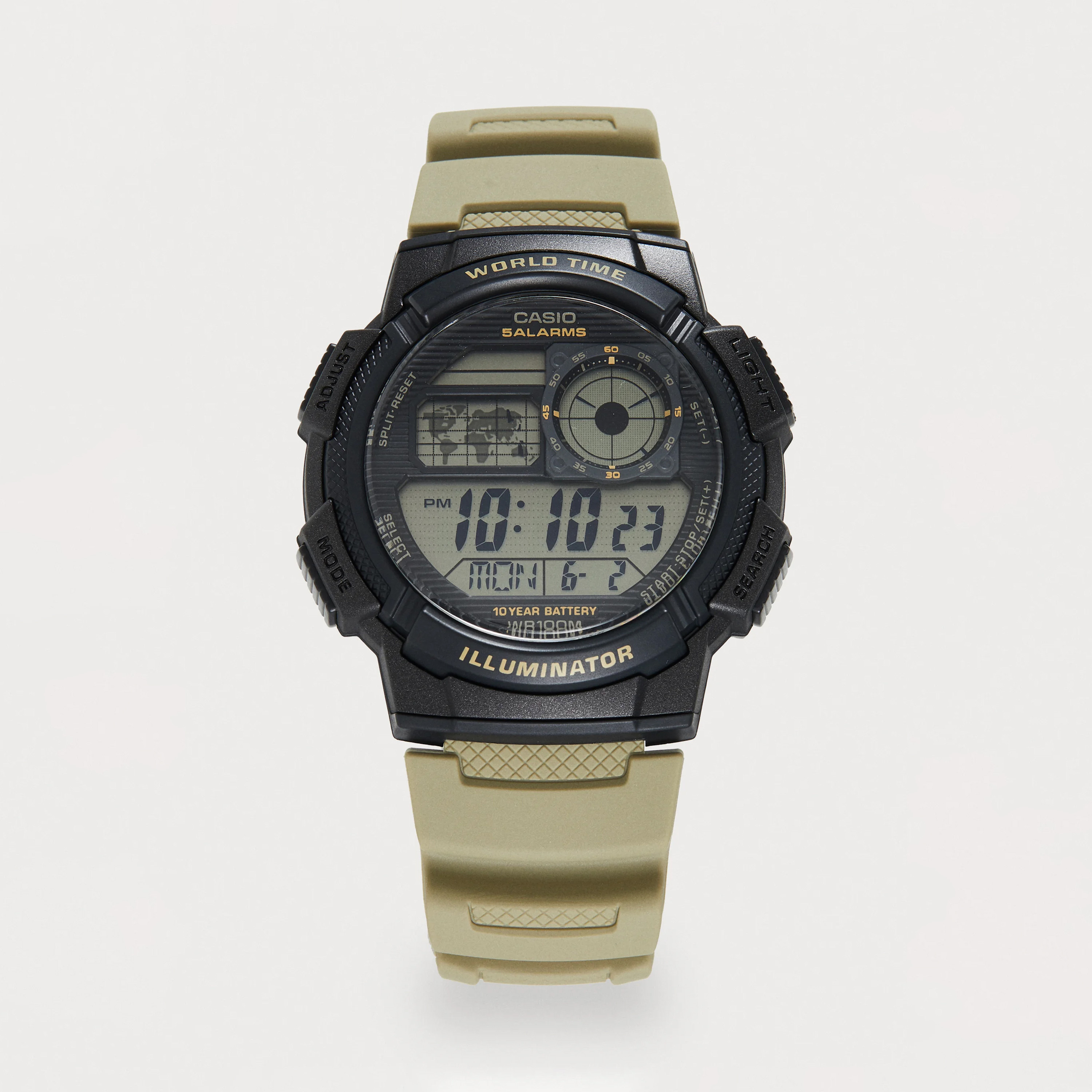 Casio Men's 44MM Black Digital Resin Strap Watch | AE-1000W-5AVDF-men-watchesandjewellery-watches-image-1