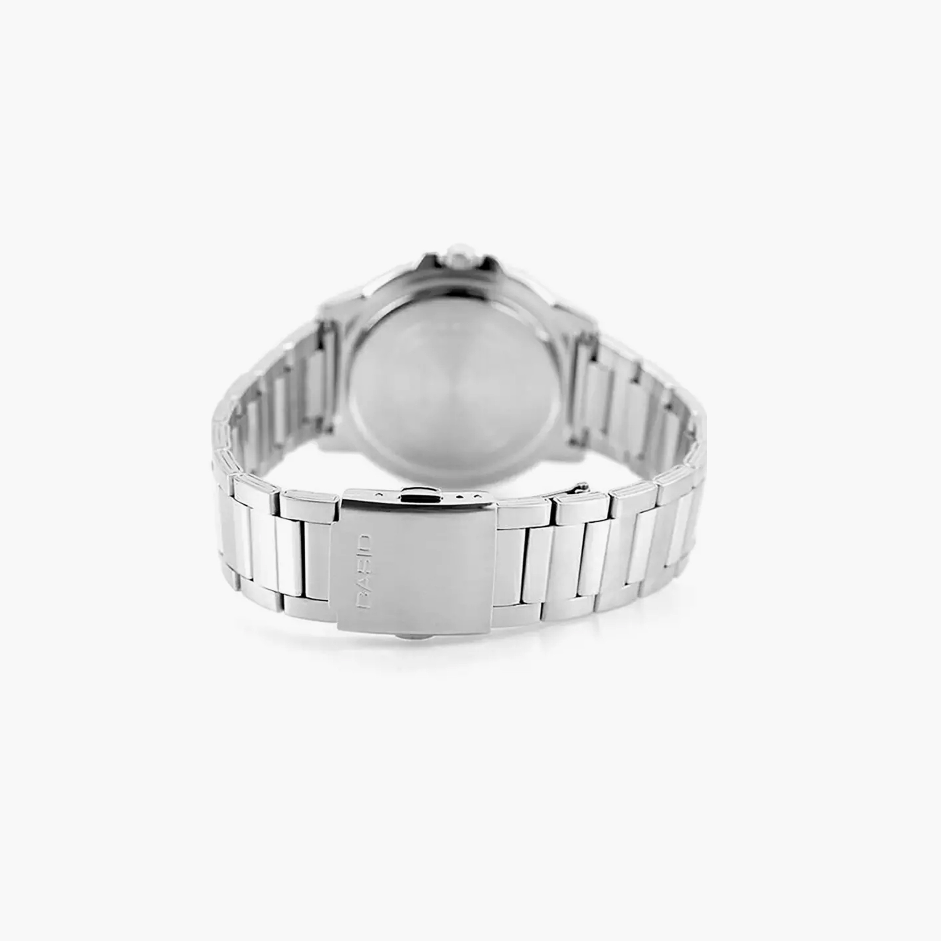 كاسيو- ساعة رجالية تناظرية حزام ستانلس ستيل لون فضي  44 مم | MTD-125D-2A3VDF-men-watchesandjewellery-watches-image-2