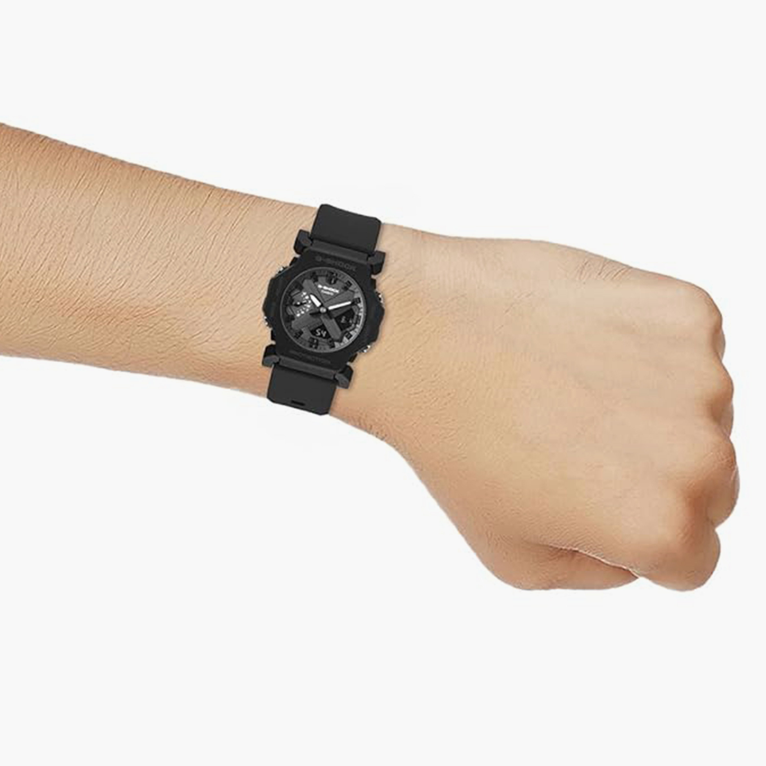 جي شوك- ساعة رجالية  تناظرية/رقمية سوار بلاسيتيكي لون أسود  42 مم | GA-2300-1ADR-men-watchesandjewellery-watches-image-7