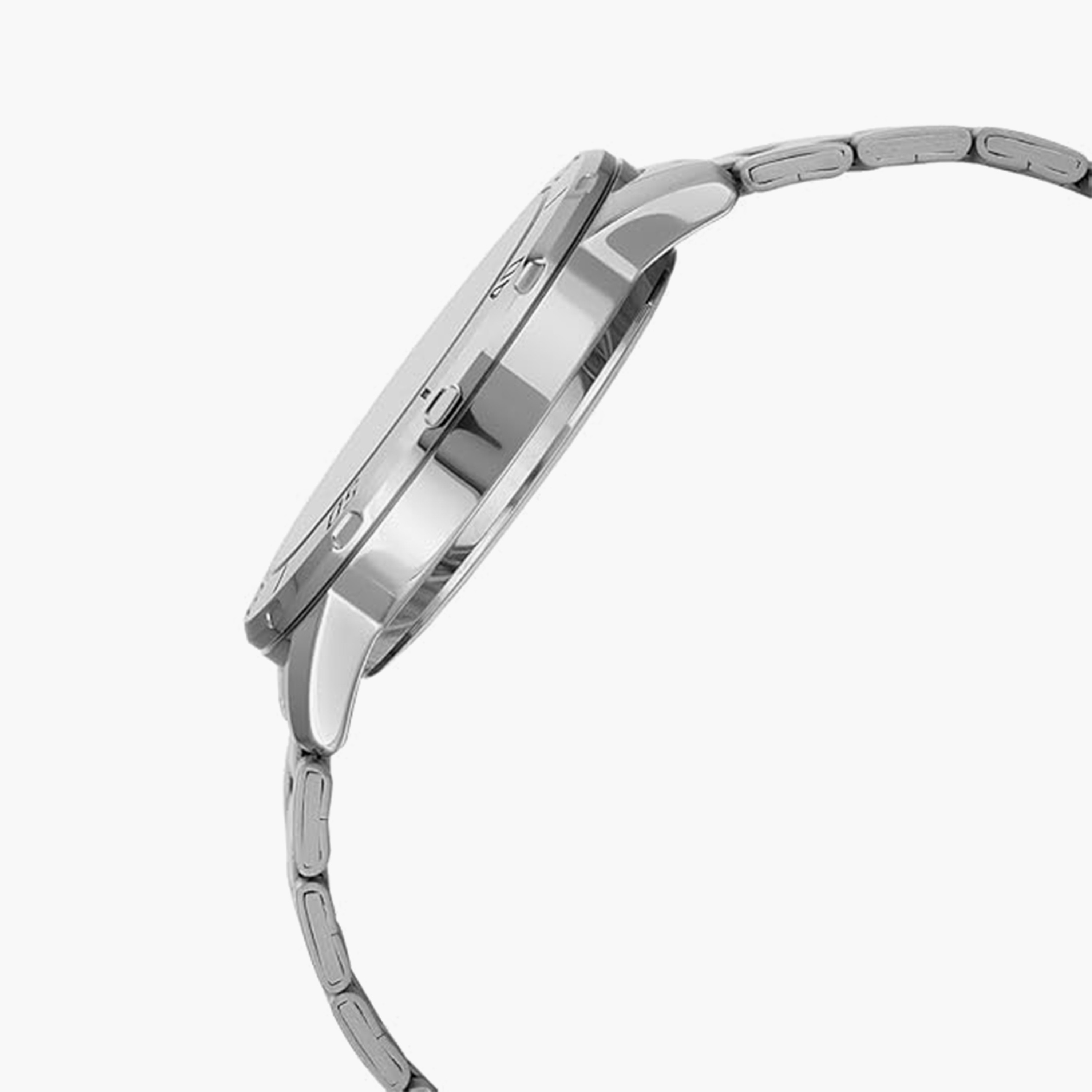 كاسيو- ساعة رجالية تناظرية حزام ستانلس ستيل لون فضي  45 مم | MTP-VD01D-3BVUDF-men-watchesandjewellery-watches-image-4