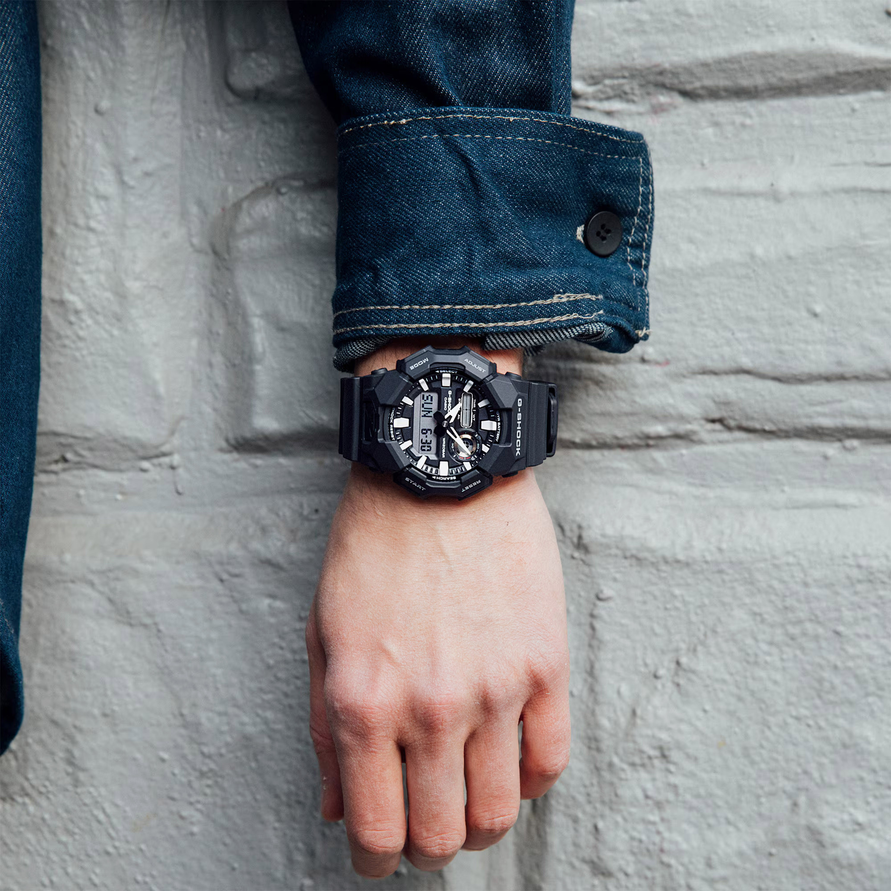 G-SHOCK Men's 51MM Black Analog-Digital Resin Strap Watch | GA-010-1ADR-men-watchesandjewellery-watches-image-7