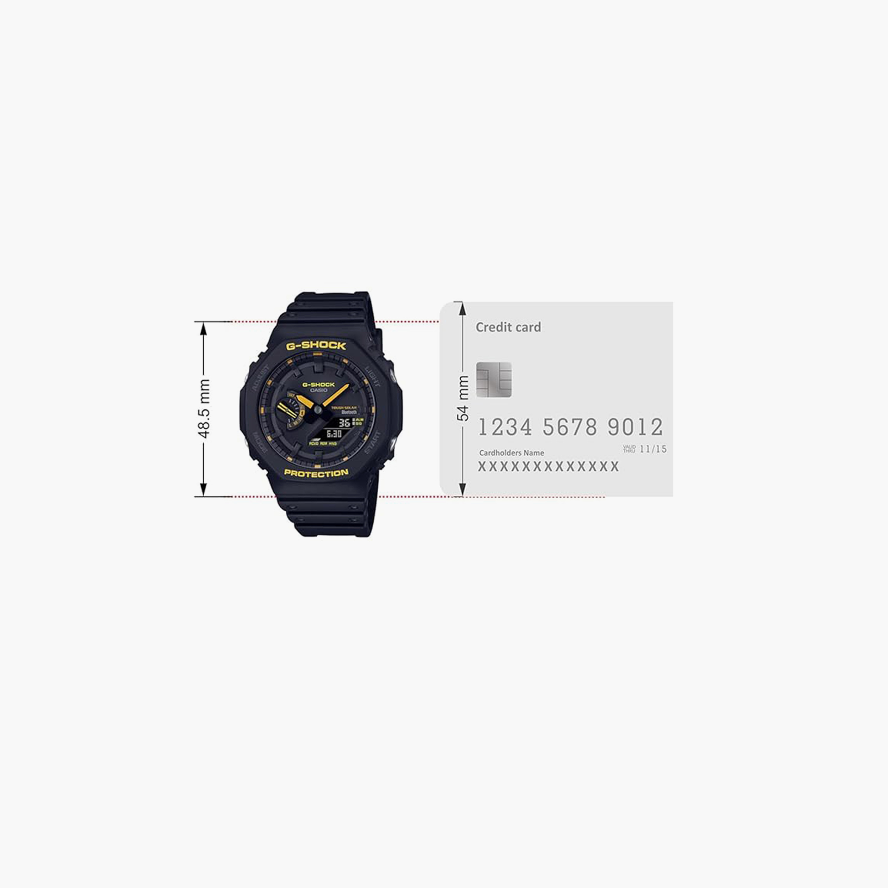 G-SHOCK Men's 45MM Black Analog-Digital Resin Strap Watch | GA-B2100CY-1ADR-men-watchesandjewellery-watches-image-6