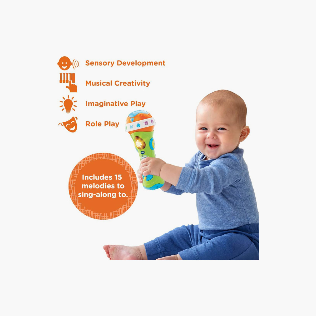 لعبة مايكروفون سينج ألونج من في تك-toys-educational-musicaltoys-image-3