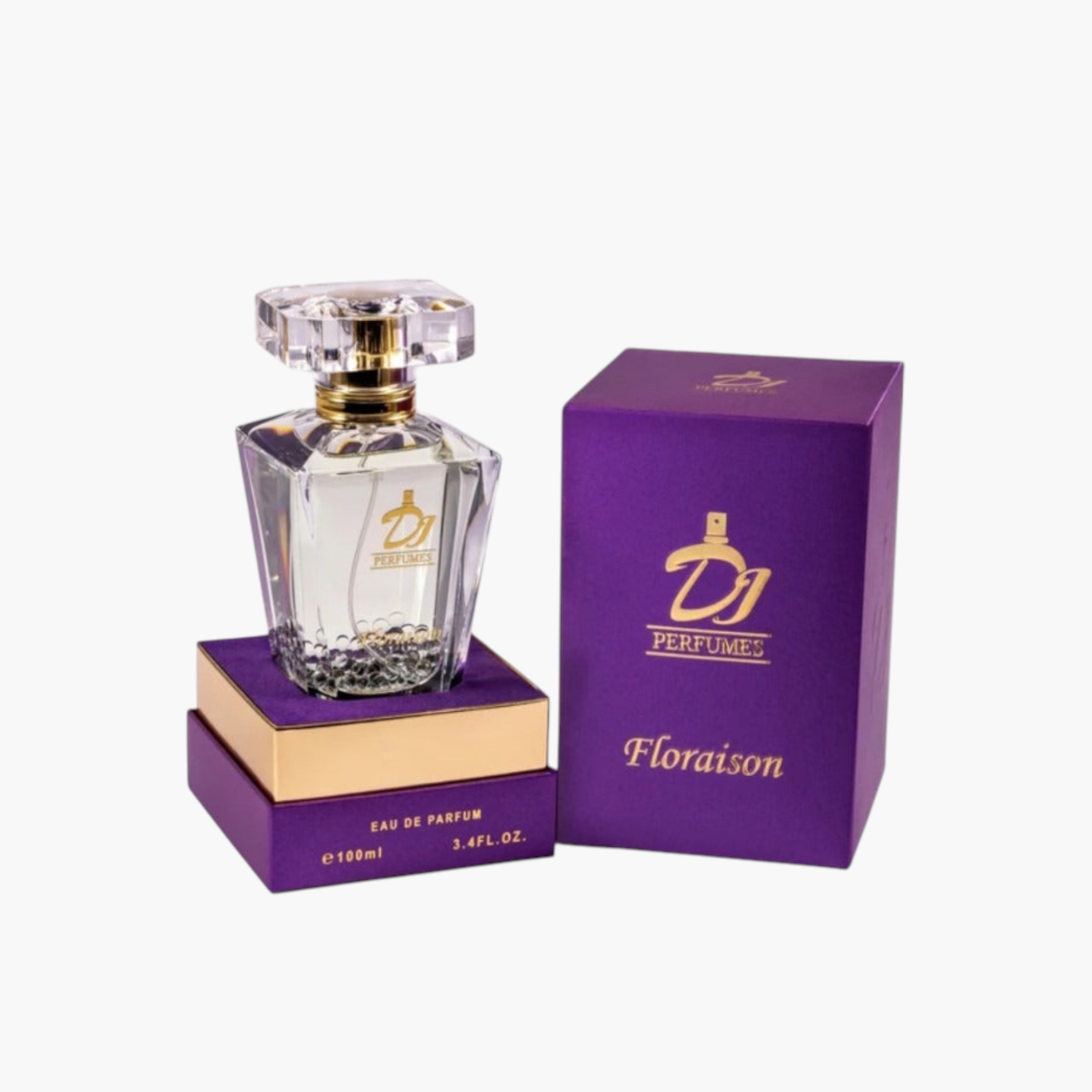 عطر فلورايسون أو دو بارفوم للنساء من دي جي للعطور - 100 مل-beautyandpersonalcare-fragrance-women-image-1
