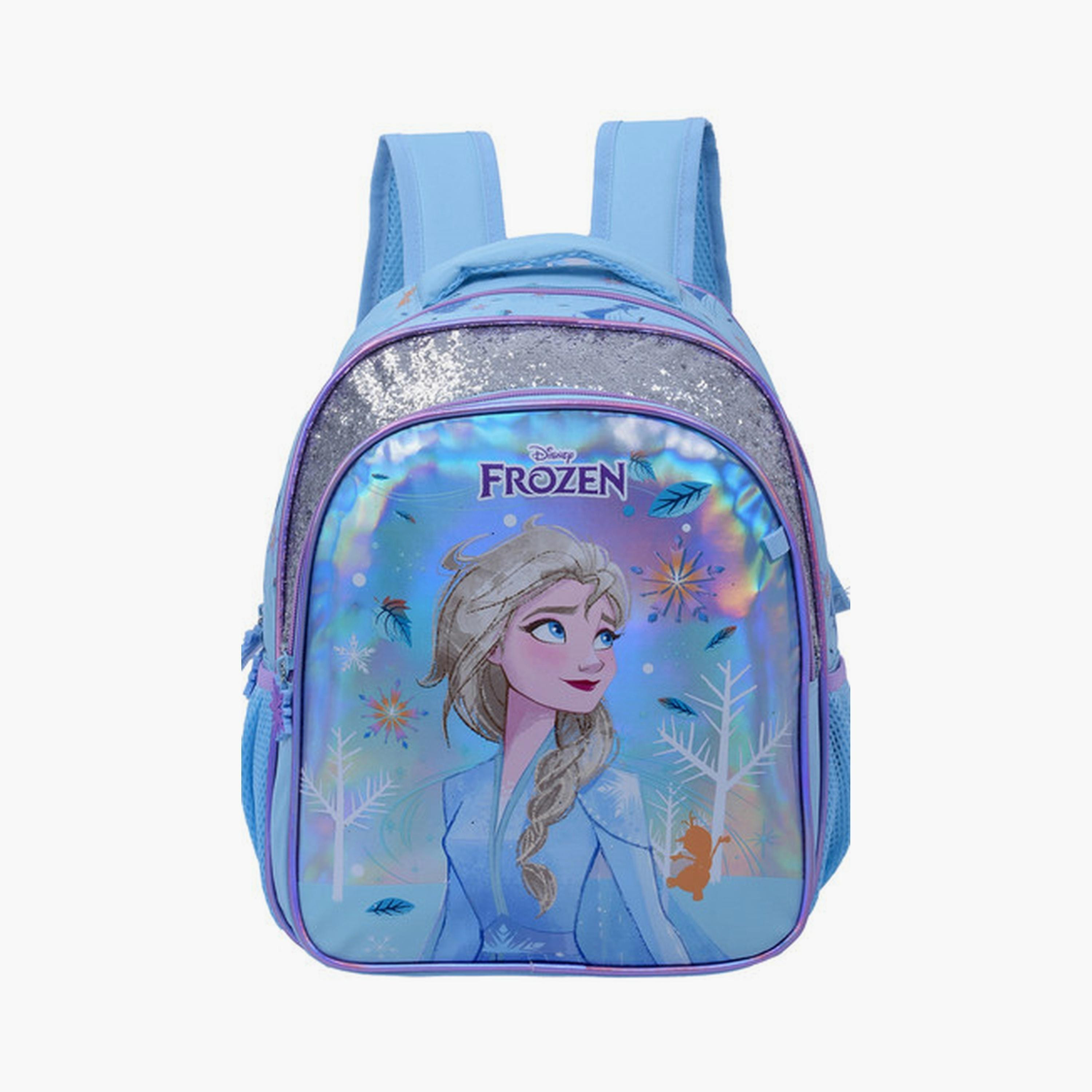 حقيبة ظهر فروزن مع قسمين وجيبين جانبيين - 13.5 بوصة-school-bagsandbackpacks-backpacks-image-1