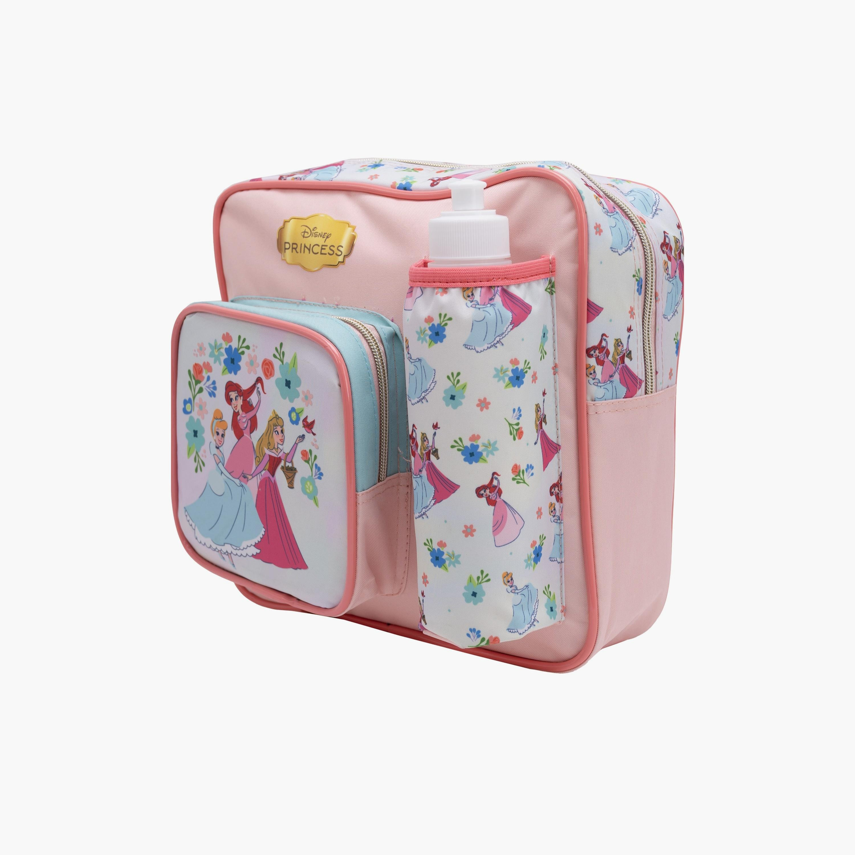 مجموعة حقيبة ظهر برنسيس المعزولة للأطفال - 5 قطع - 11 بوصة-school-bagsandbackpacks-backpacks-image-1