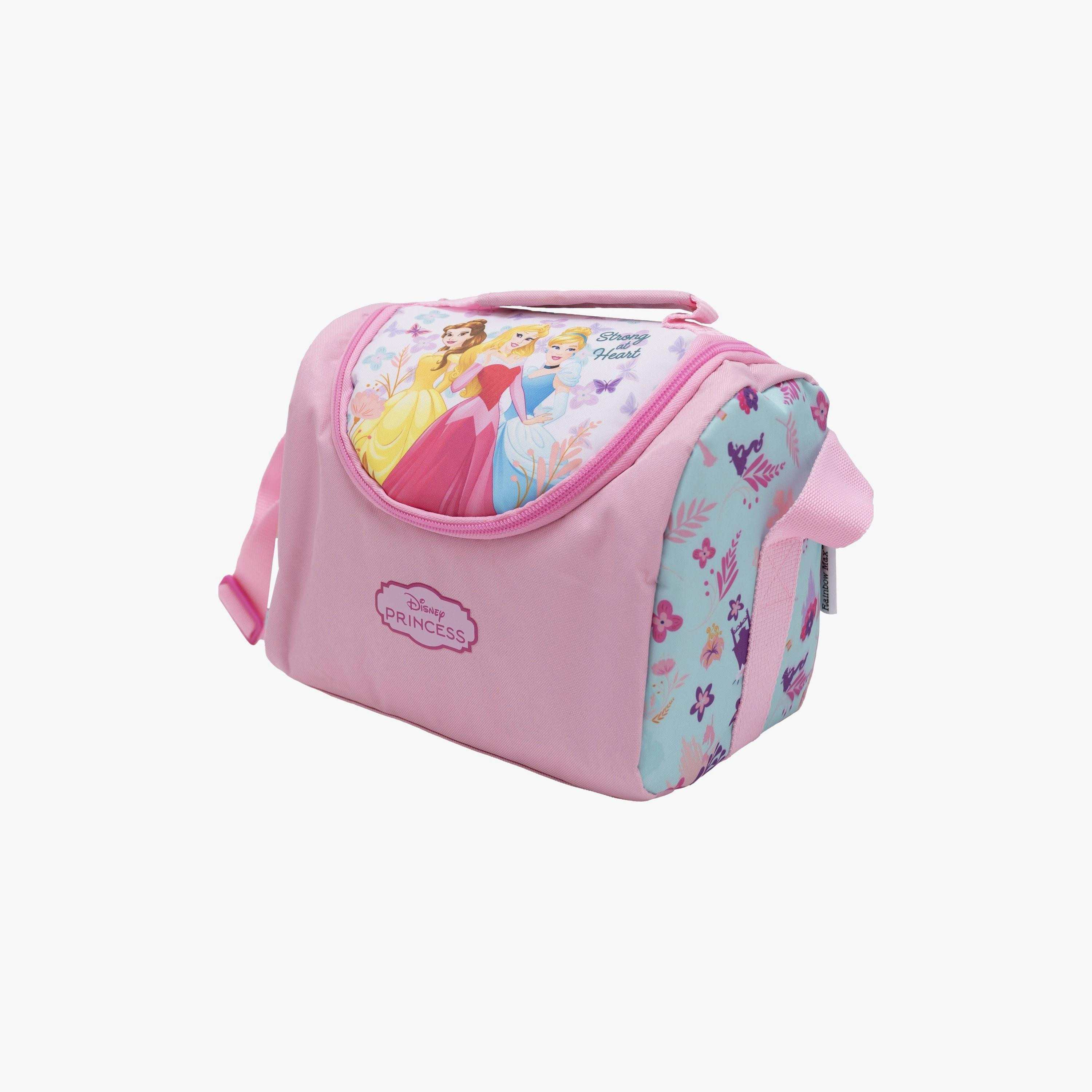 Princess Insulated Lunch Bag with 1 Compartment & Adjustable Strap-school-lunchessentials-lunchbags-image-1