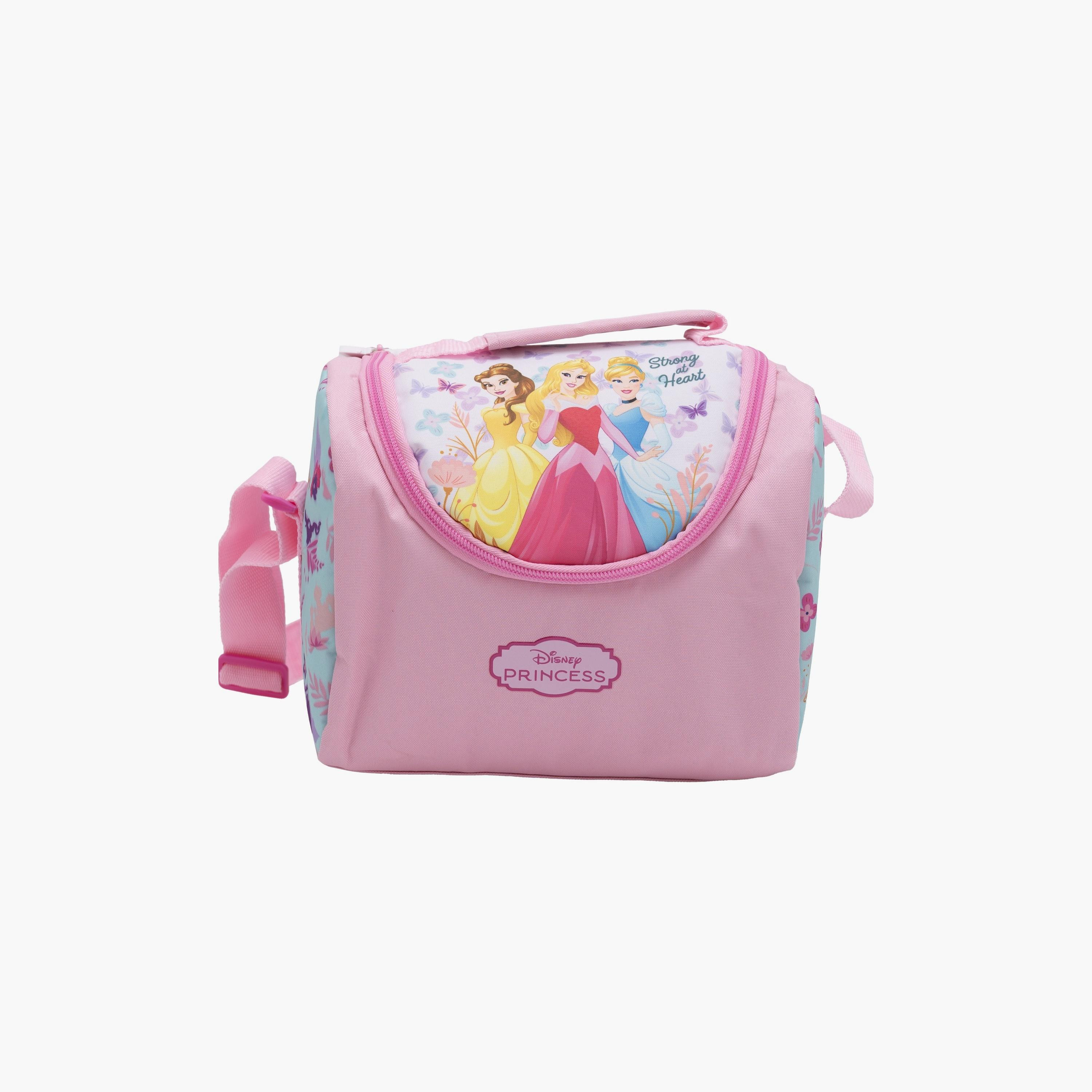 Princess Insulated Lunch Bag with 1 Compartment & Adjustable Strap-school-lunchessentials-lunchbags-image-2