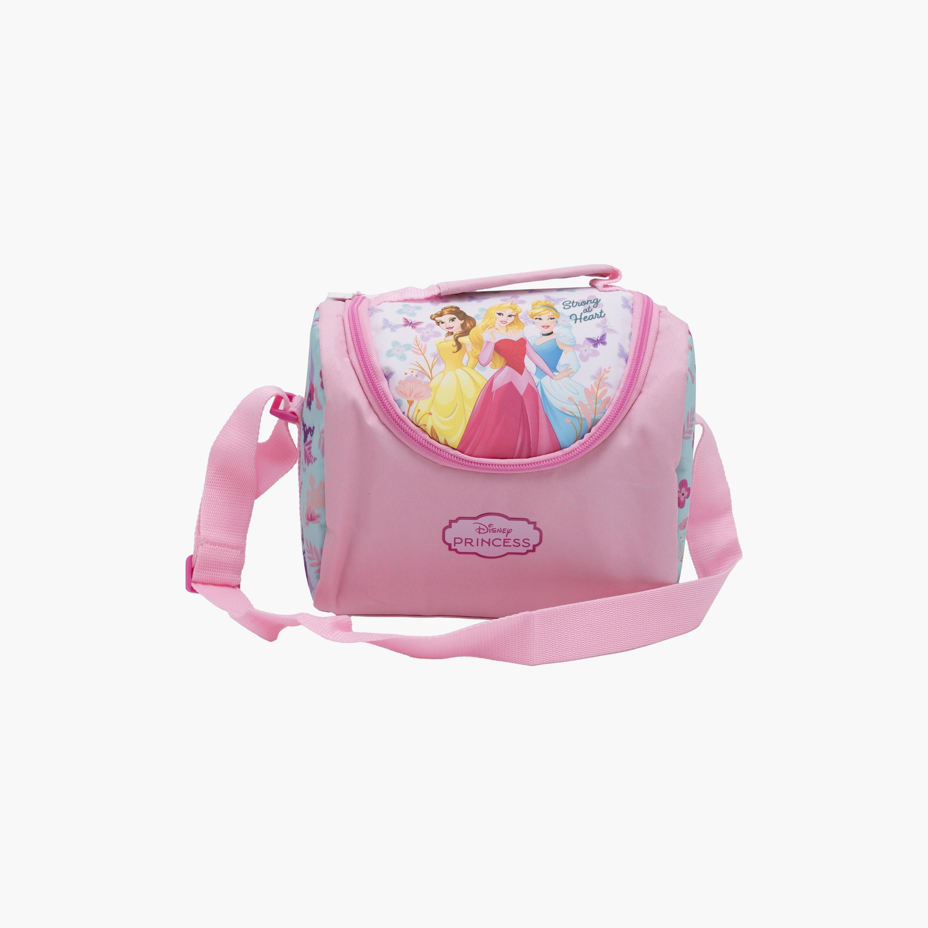 Princess Insulated Lunch Bag with 1 Compartment & Adjustable Strap-school-lunchessentials-lunchbags-image-3