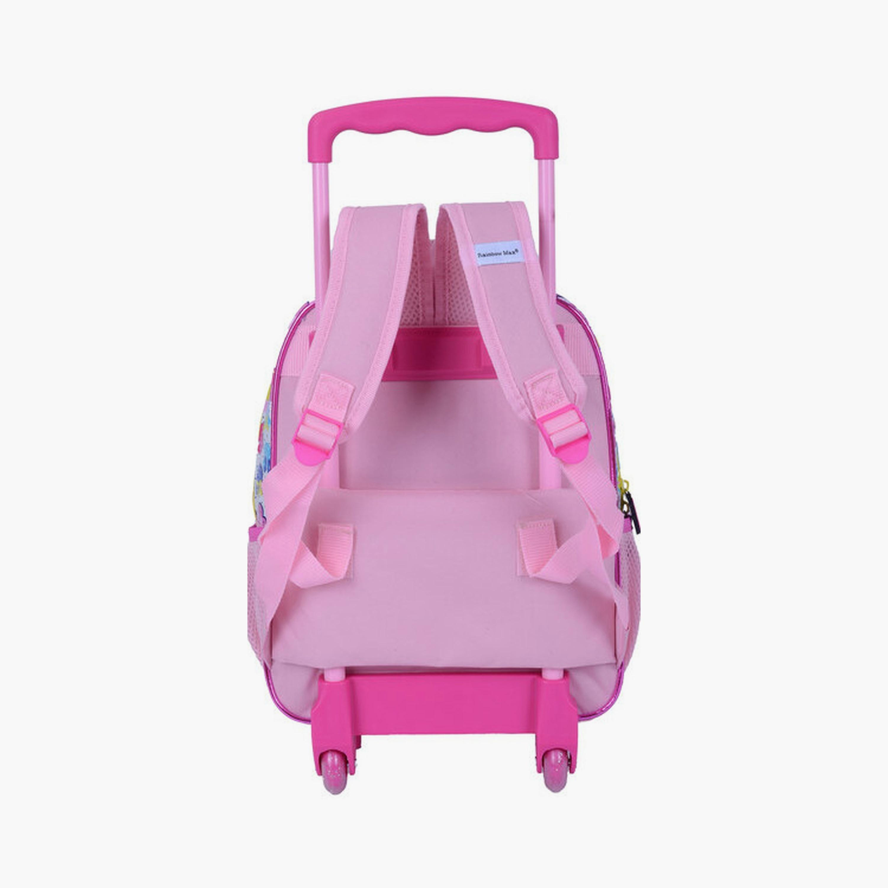 Minnie Mouse Trolley Bag with 2 Main Compartments & 2 Side Pockets - 13.5inch-school-bagsandbackpacks-trolleybags-image-2