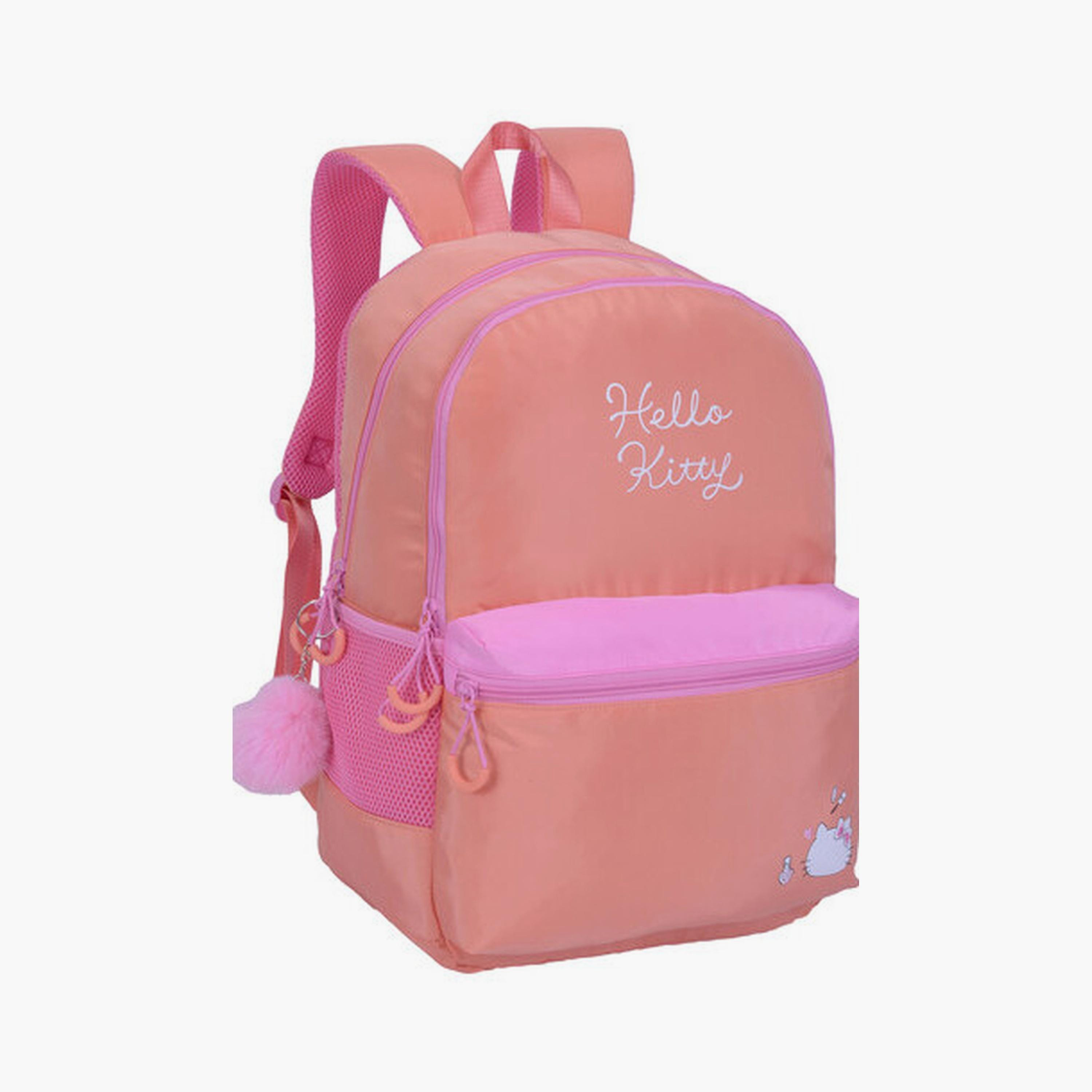 حقيبة ظهر هالو كيتي مع قسم رئيسي واحد وجيب أمامي واحد - 18 بوصة-school-bagsandbackpacks-backpacks-image-2