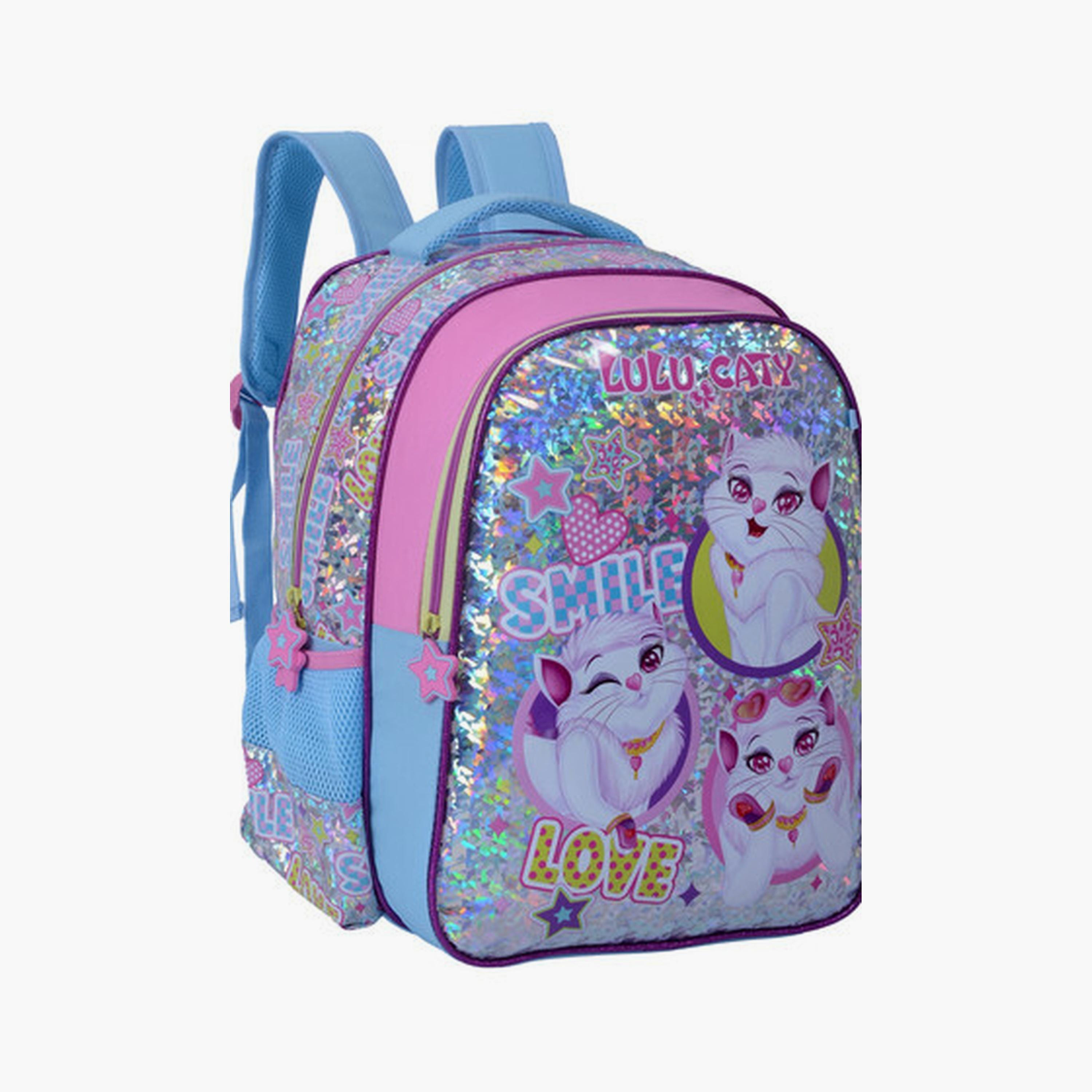 حقيبة ظهر لولو كاتي بقسمين رئيسيين وجيبين جانبيين - 16 بوصة-school-bagsandbackpacks-backpacks-image-3