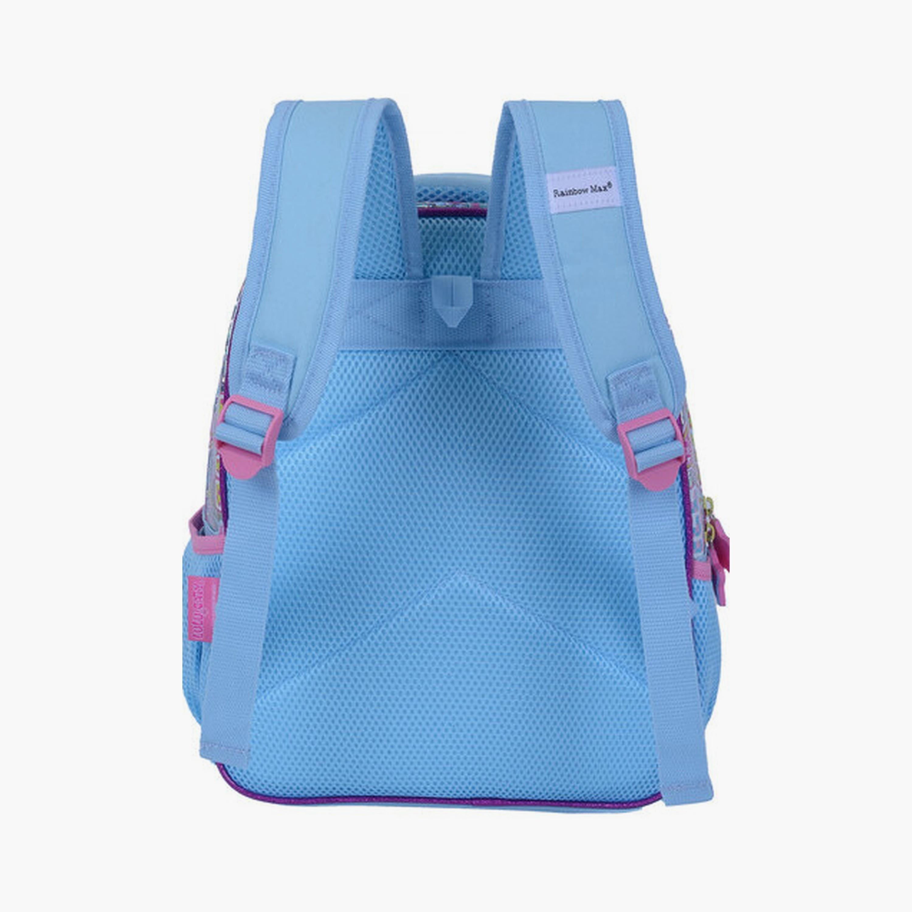 Lulu Caty Backpack with 2 Compartments & 2 Side Pockets - 13.5inch-school-bagsandbackpacks-backpacks-image-2