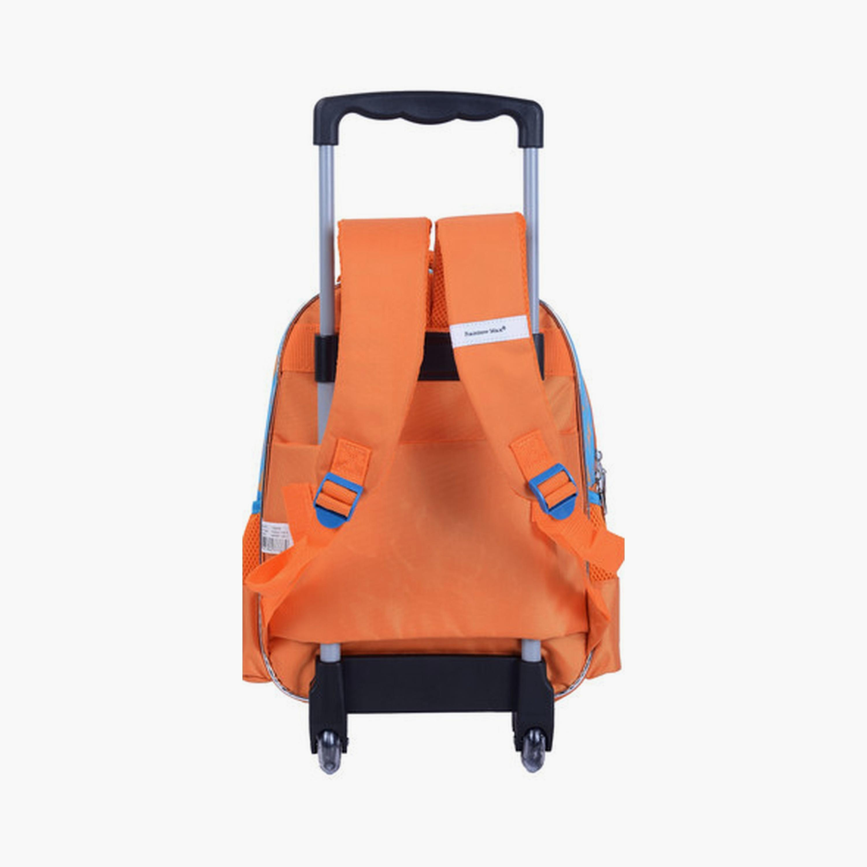 Naruto Trolley Bag with 2 Main Compartments & 2 Side Pockets - 13.5inch-school-bagsandbackpacks-trolleybags-image-3