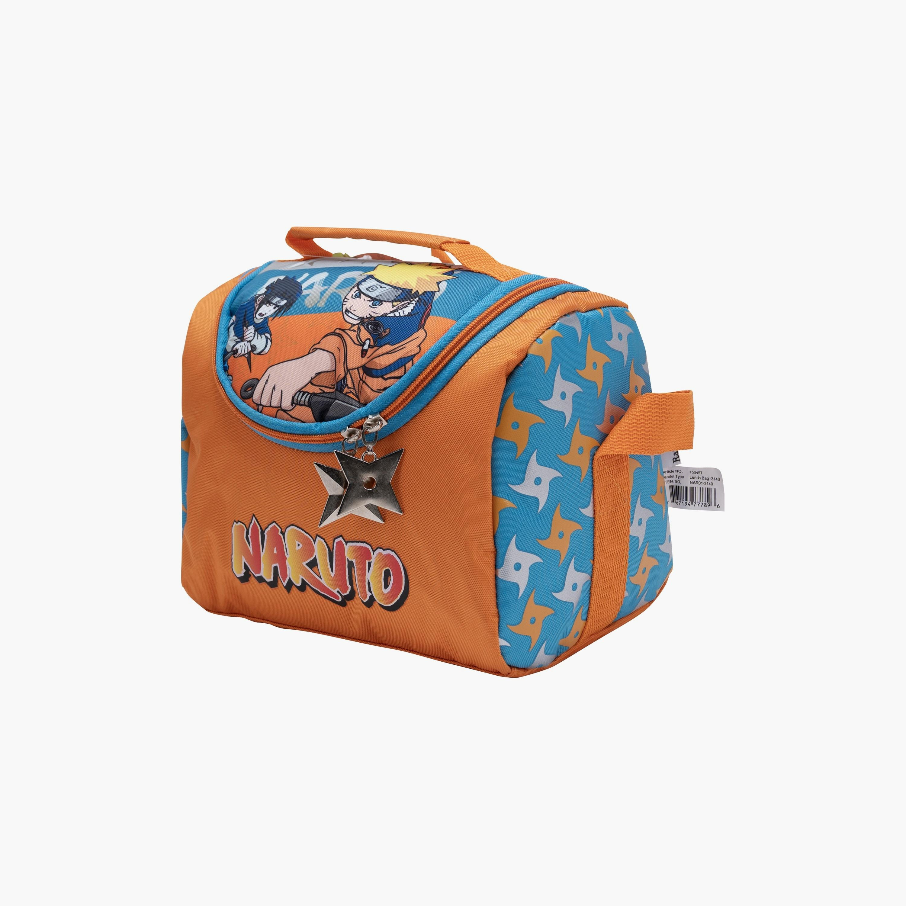 Naruto Insulated Lunch Bag with 1 Compartment & Adjustable Strap-school-lunchessentials-lunchbags-image-1
