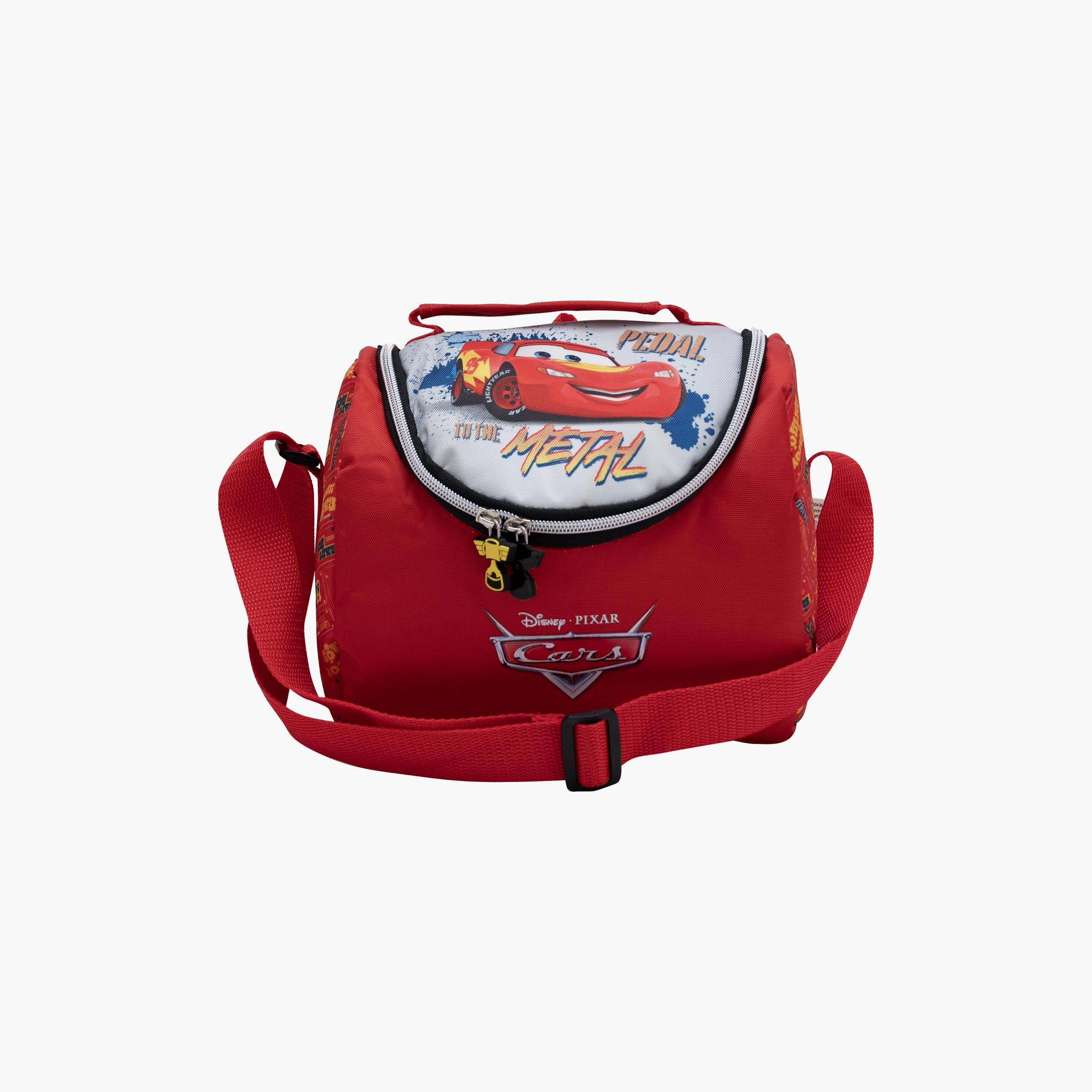 Cars Insulated Lunch Bag with 1 Compartment & Adjustable Strap-school-lunchessentials-lunchbags-image-2