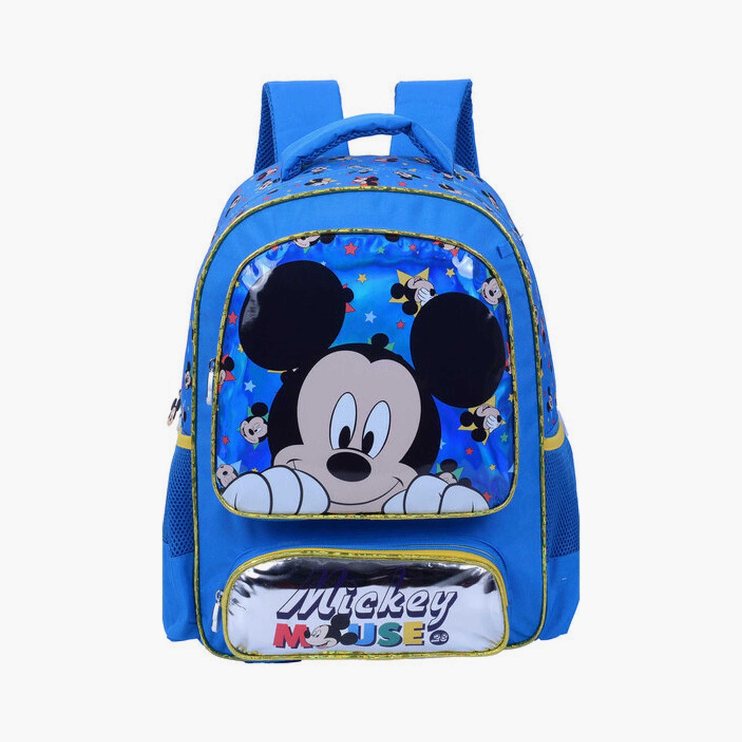 حقيبة ظهر ميكي ماوس بمساحة رئيسية واحدة وجيبين أماميين - 16 بوصة-school-bagsandbackpacks-backpacks-image-1
