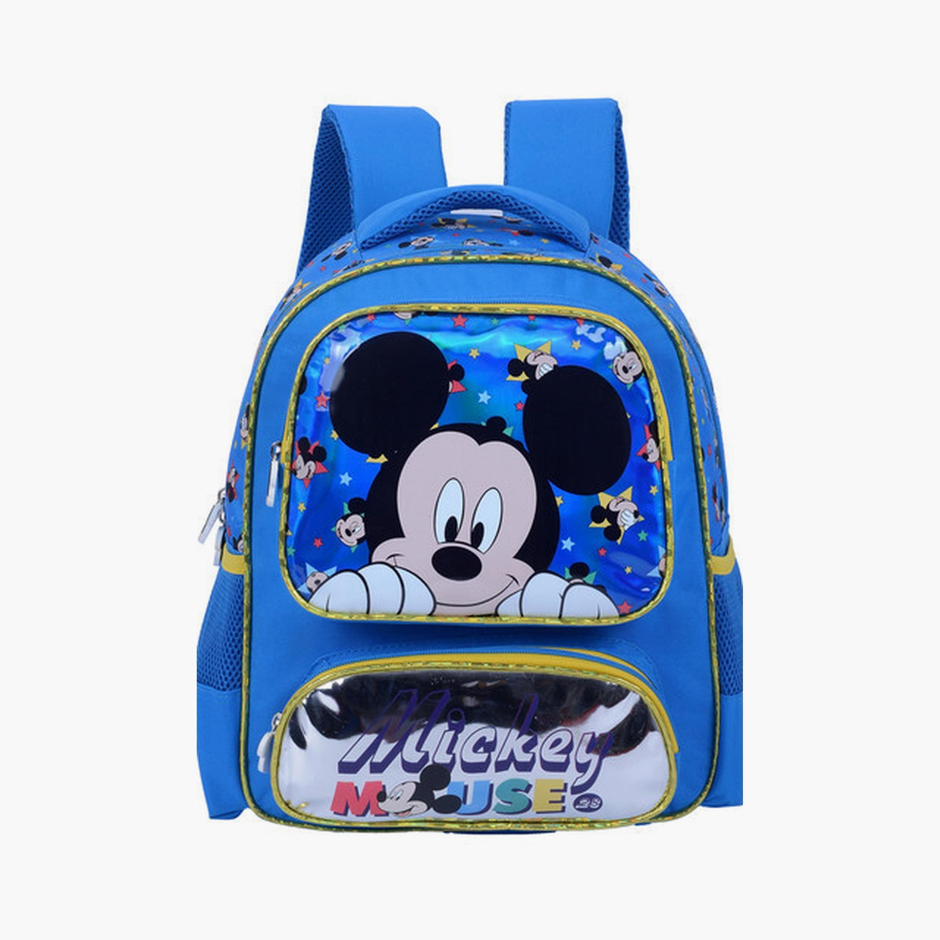 حقيبة ظهر ميكي ماوس بمساحة تخزين واحدة وجيبين أماميين - 13.5 بوصة-school-bagsandbackpacks-backpacks-image-1