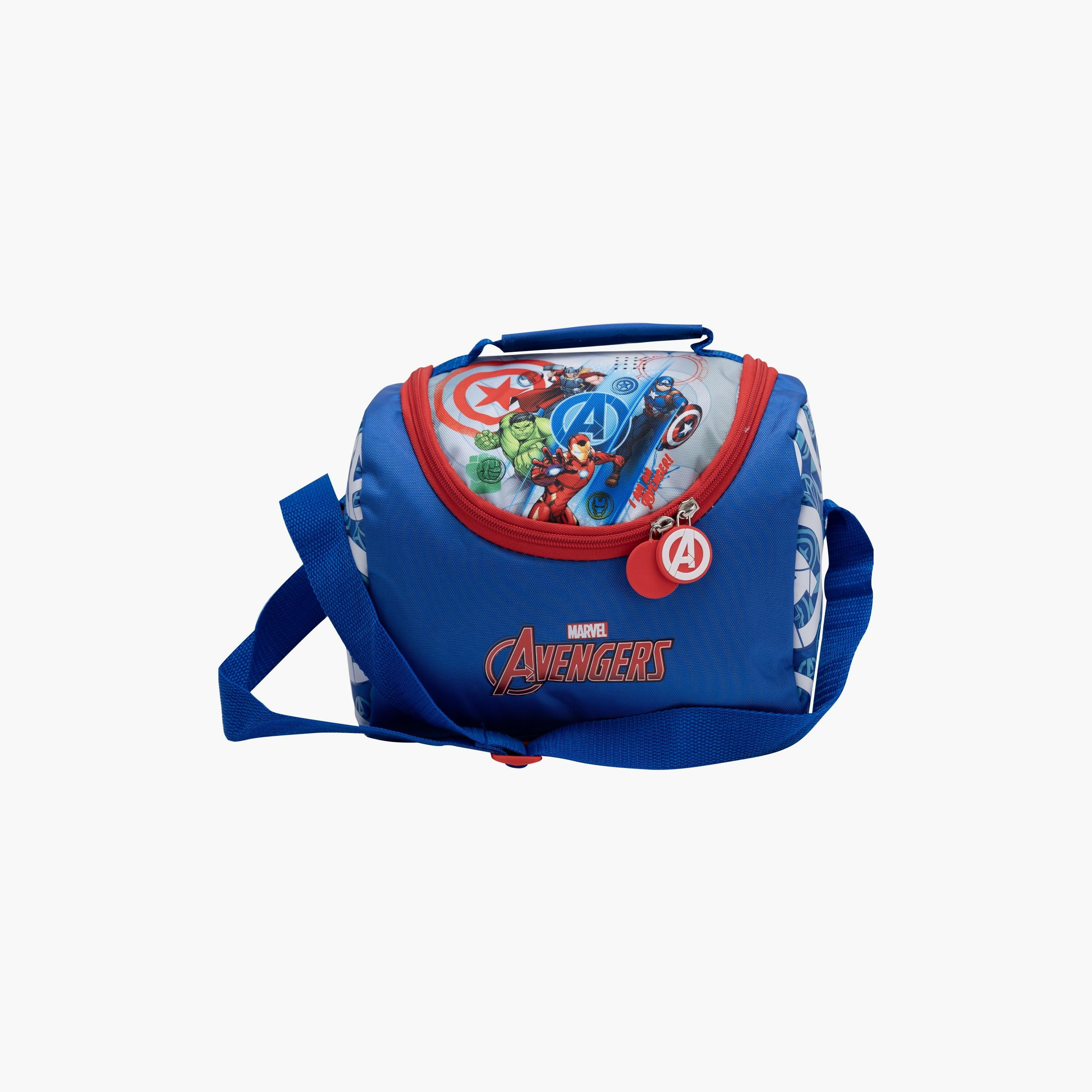 Avengers Insulated Lunch Bag with 1 Compartment & Adjustable Strap-school-lunchessentials-lunchbags-image-2