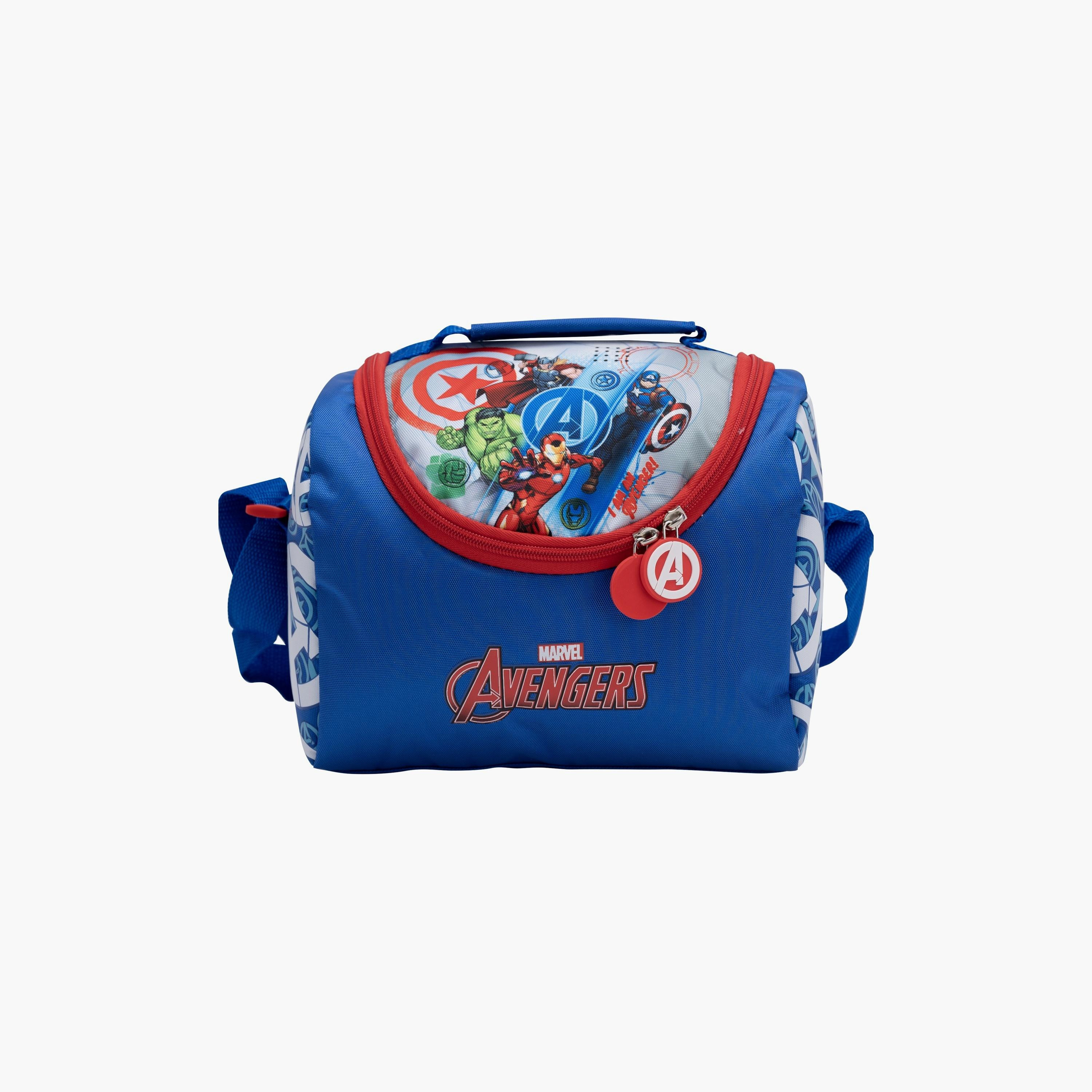 Avengers Insulated Lunch Bag with 1 Compartment & Adjustable Strap-school-lunchessentials-lunchbags-image-3