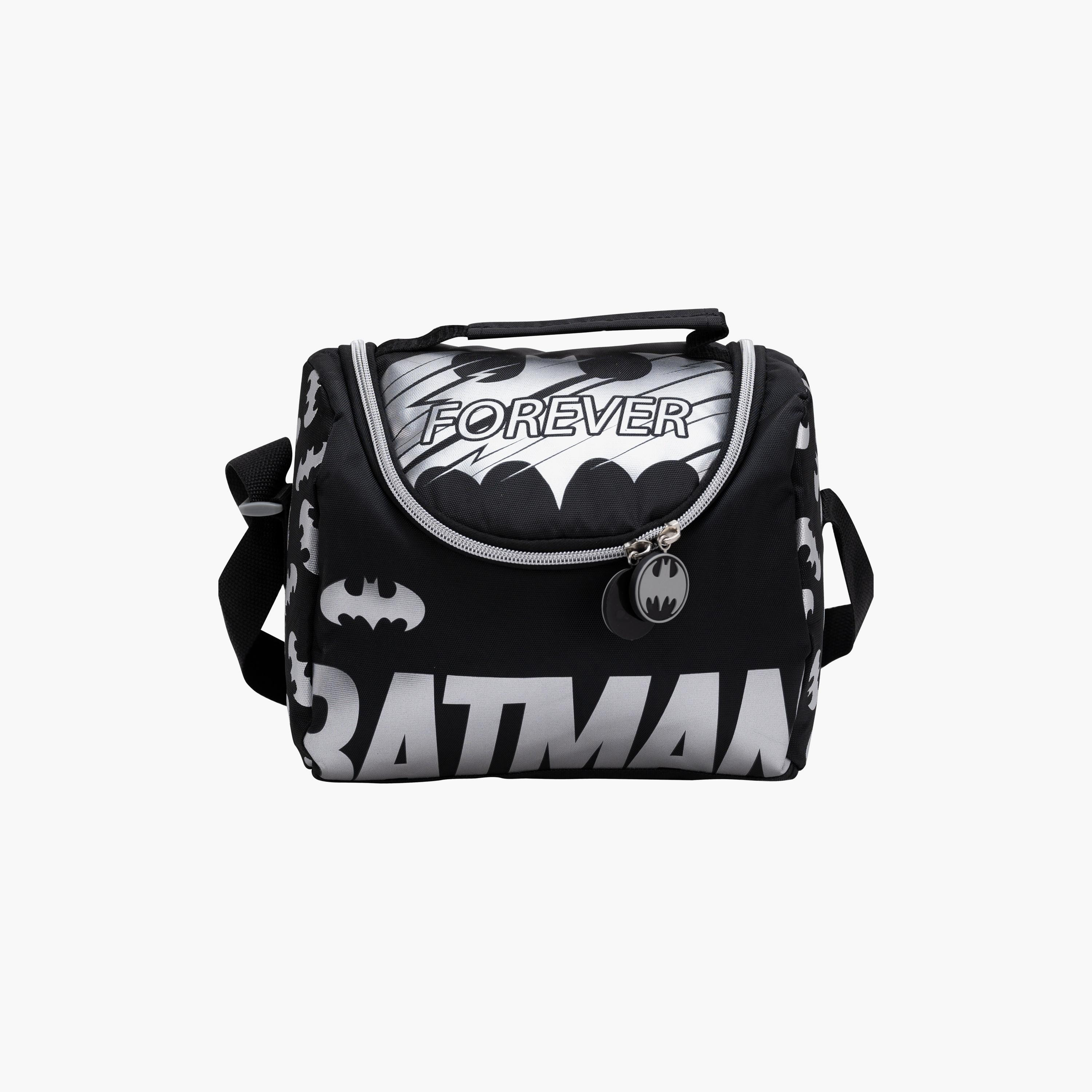 Batman Insulated Lunch Bag with 1 Compartment & Adjustable Strap-school-lunchessentials-lunchbags-image-3