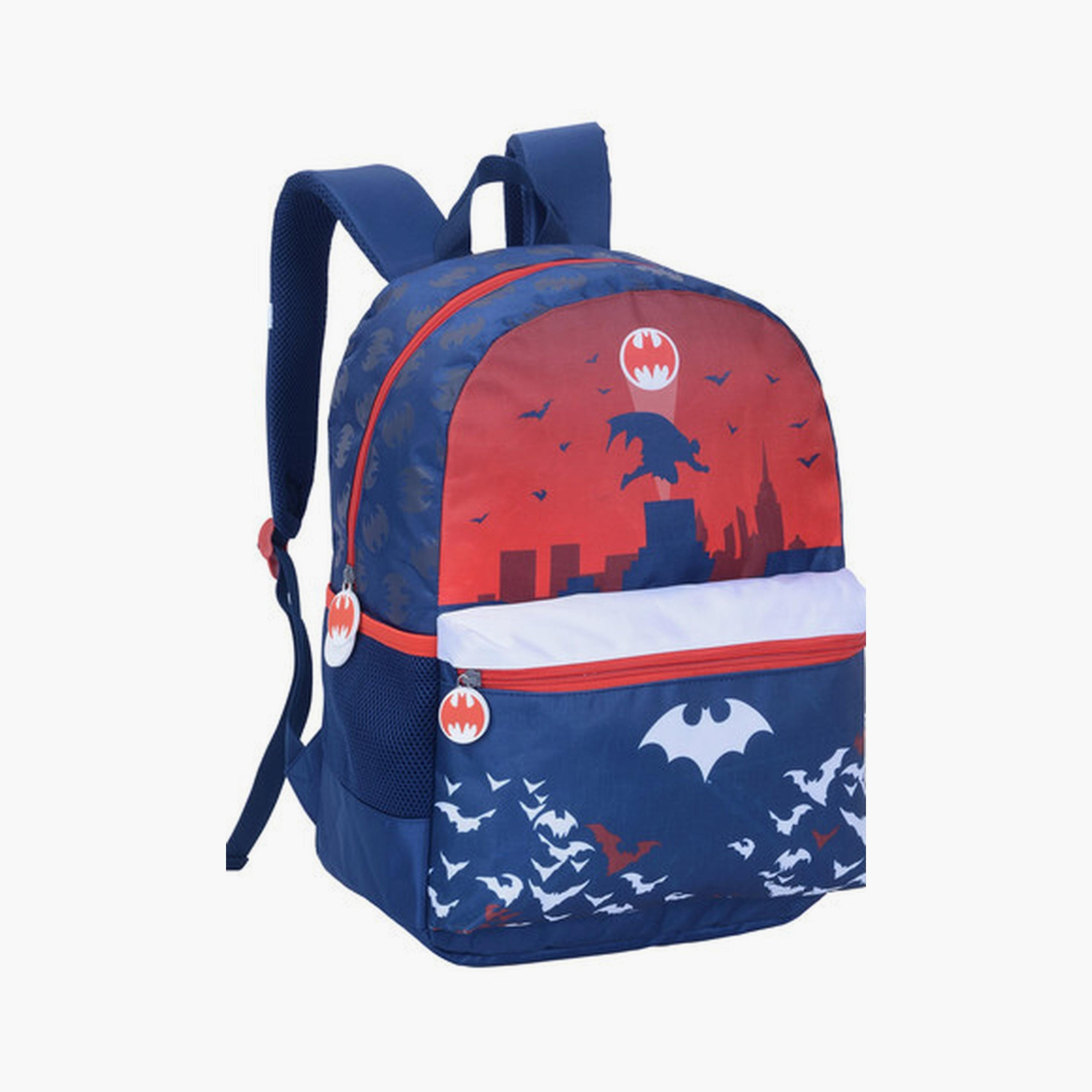 حقيبة ظهر باتمان مع قسم رئيسي واحد وجيب أمامي واحد - 16 بوصة-school-bagsandbackpacks-backpacks-image-2