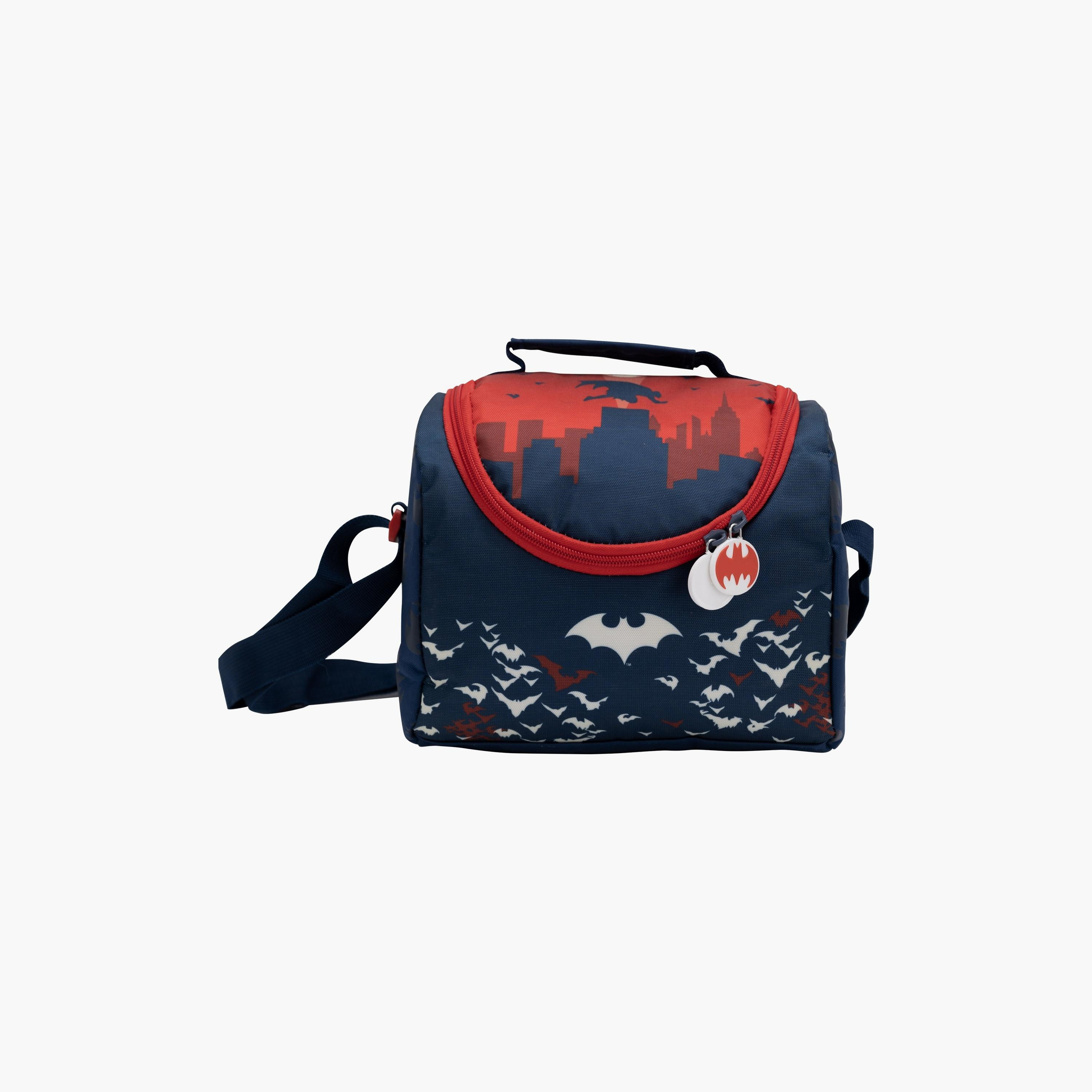 Batman Insulated Lunch Bag with 1 Compartment & Adjustable Strap-school-lunchessentials-lunchbags-image-3