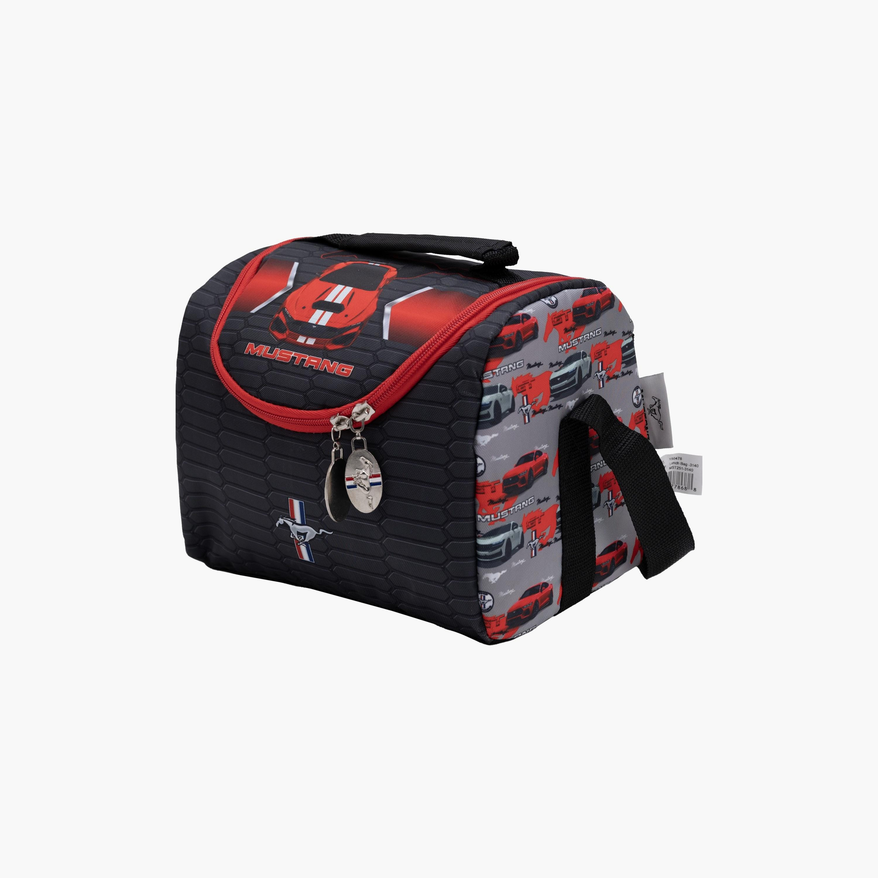 Mustang Insulated Lunch Bag with 1 Compartment & Adjustable Strap-school-lunchessentials-lunchbags-image-1
