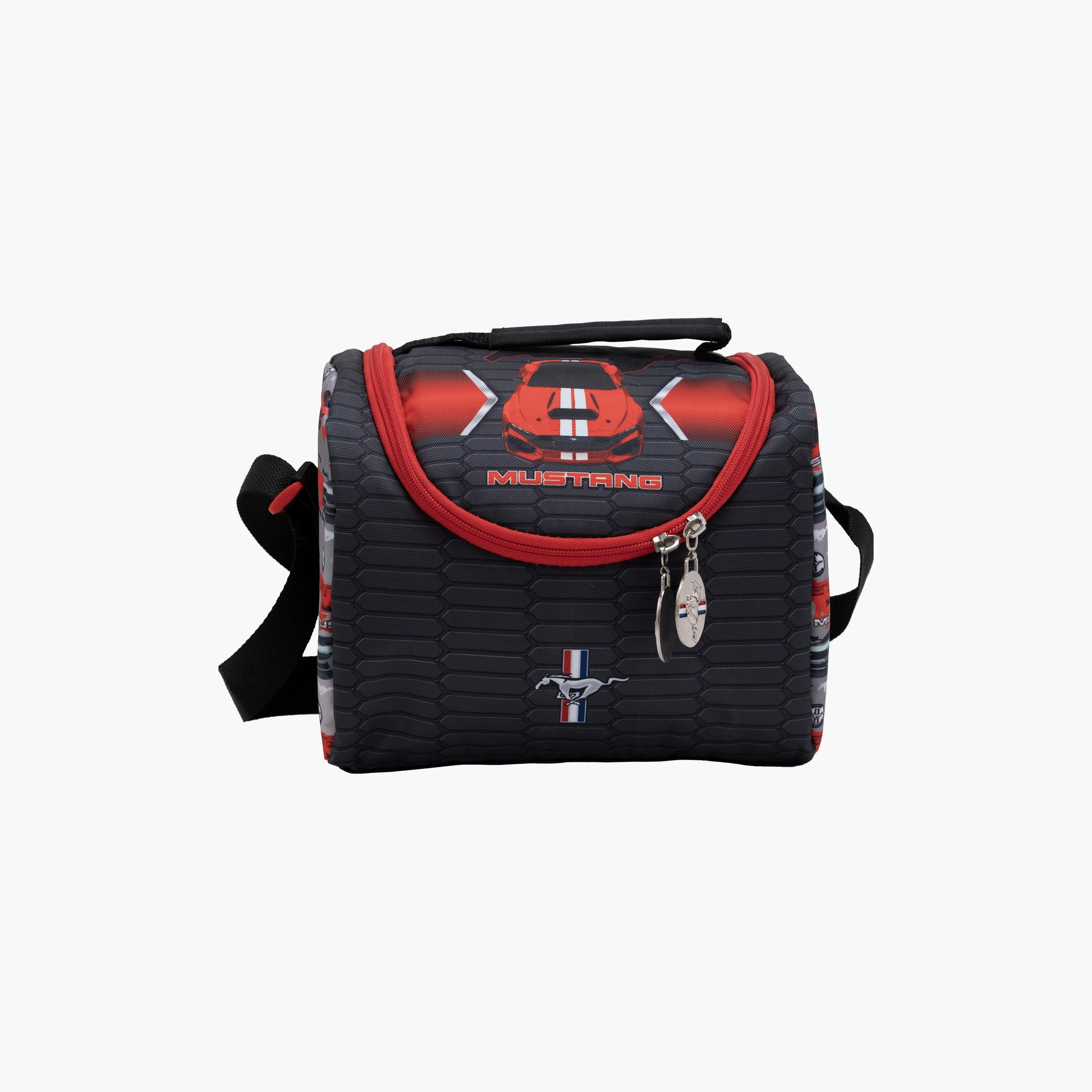 Mustang Insulated Lunch Bag with 1 Compartment & Adjustable Strap-school-lunchessentials-lunchbags-image-3