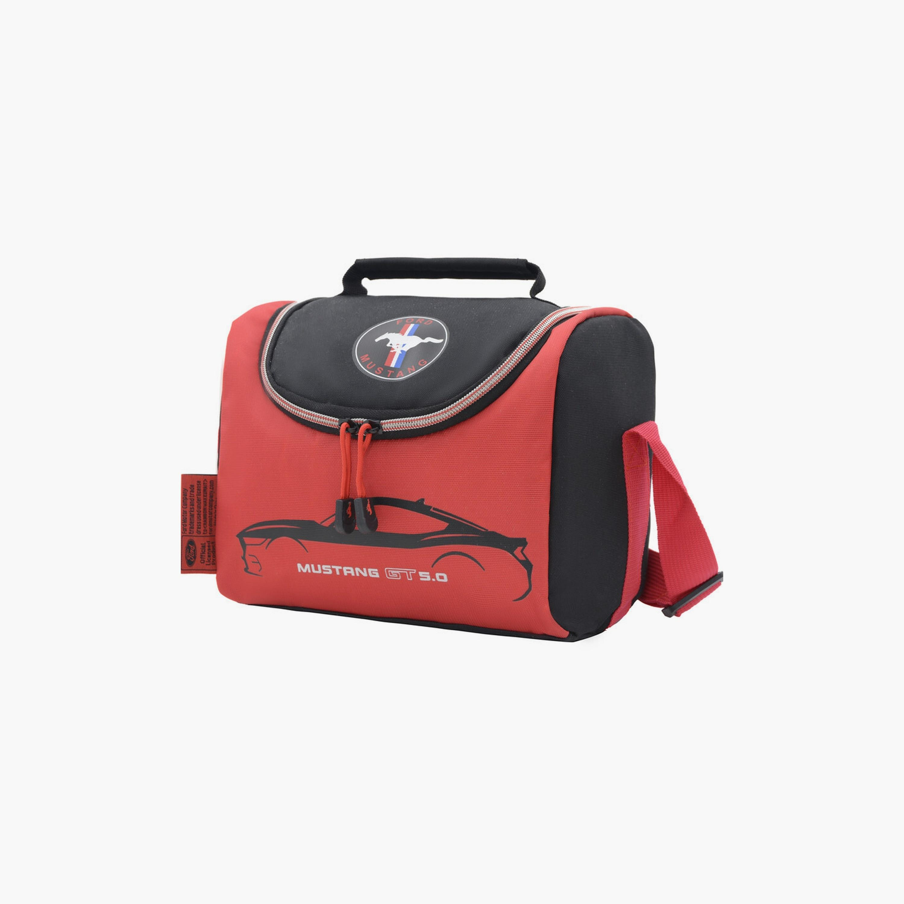 Mustang Insulated Lunch Bag with 1 Compartment & Adjustable Strap-school-lunchessentials-lunchbags-image-2