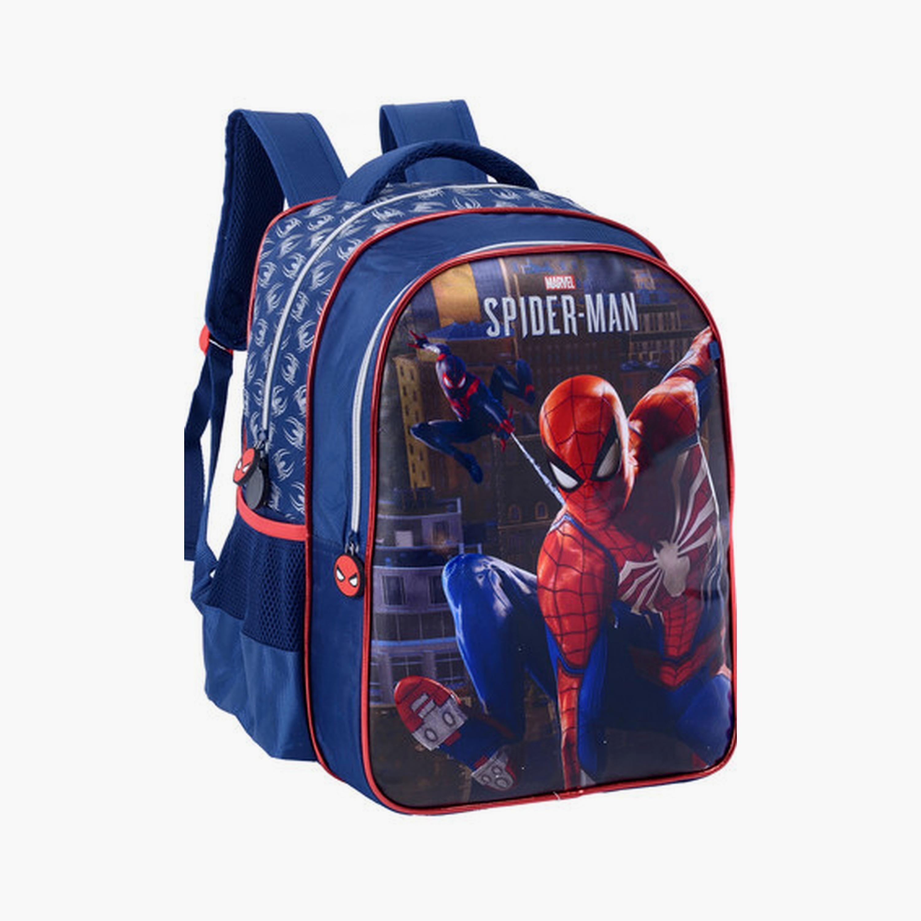 Spiderman Backpack with 2 Main Compartments & 2 Side Pockets - 16inch-school-bagsandbackpacks-backpacks-image-3