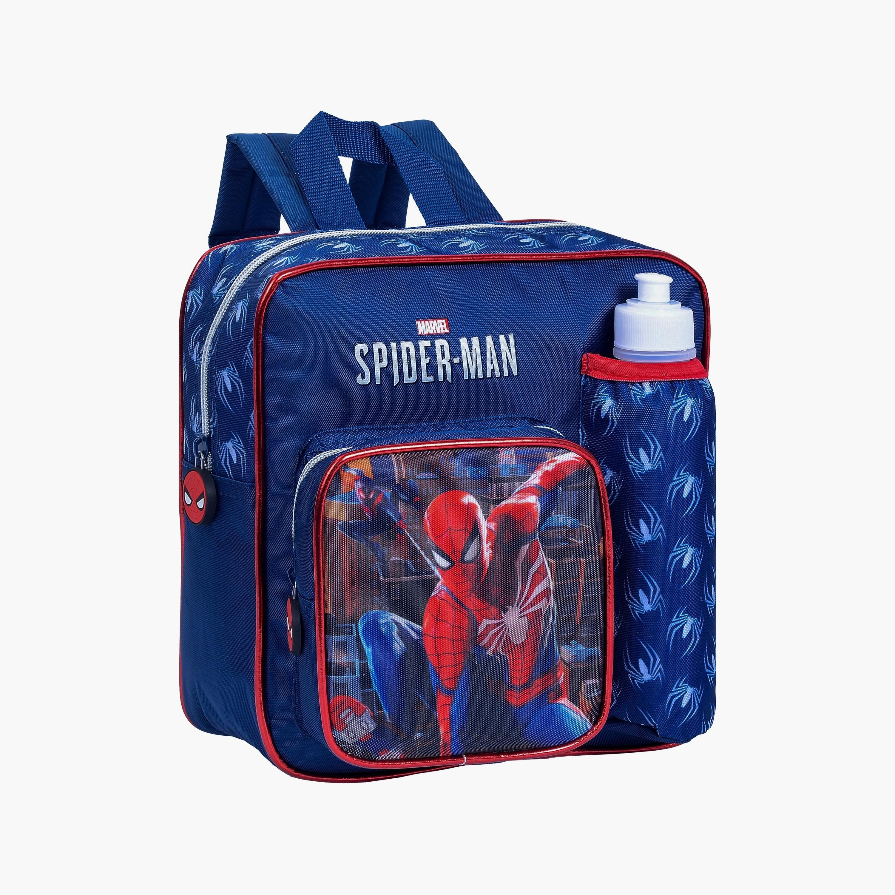 مجموعة حقيبة ظهر للأطفال معزولة برسومات سبايدرمان، 5 قطع - 11 بوصة-school-bagsandbackpacks-backpacks-image-3