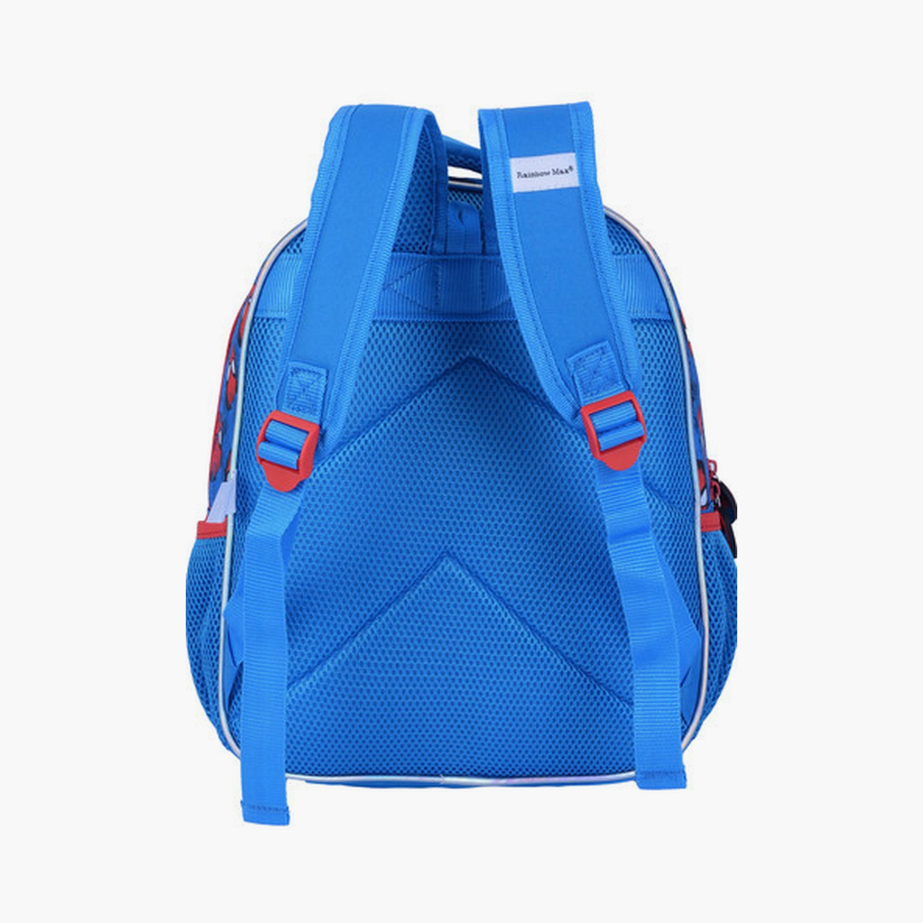 حقيبة ظهر سبايدرمان مع قسمين وجيبين جانبيين - 13.5 بوصة-school-bagsandbackpacks-backpacks-image-2