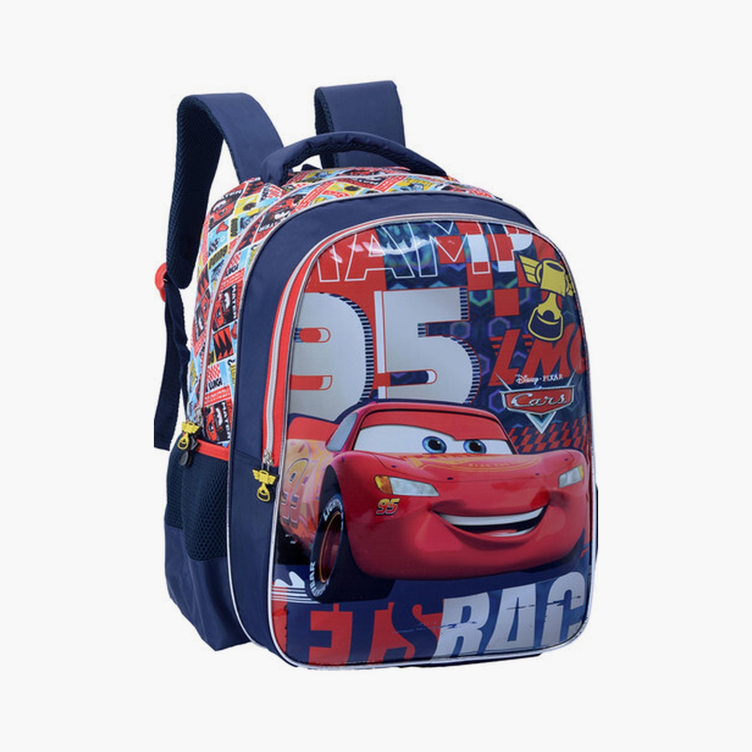 حقيبة ظهر كارز مع قسمين وجيبين جانبيين - 13.5 بوصة-school-bagsandbackpacks-backpacks-image-2