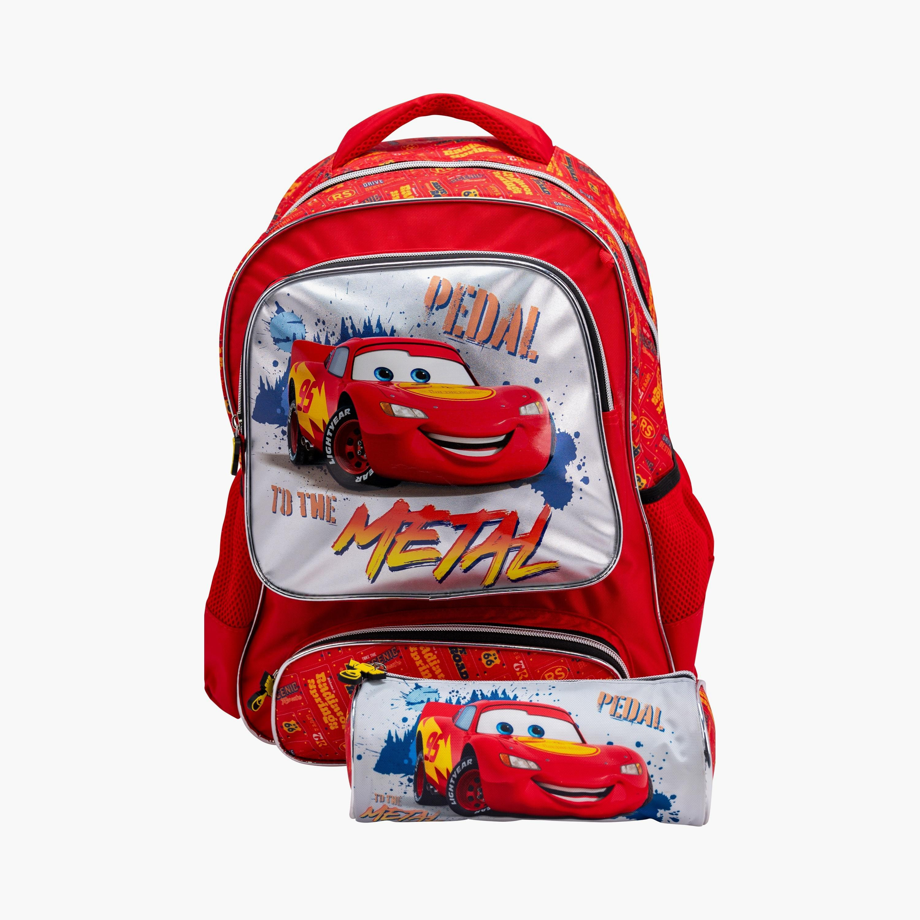Cars Backpack with 1 Main Compartment & 2 Front Pockets - 16inch-school-bagsandbackpacks-backpacks-image-1