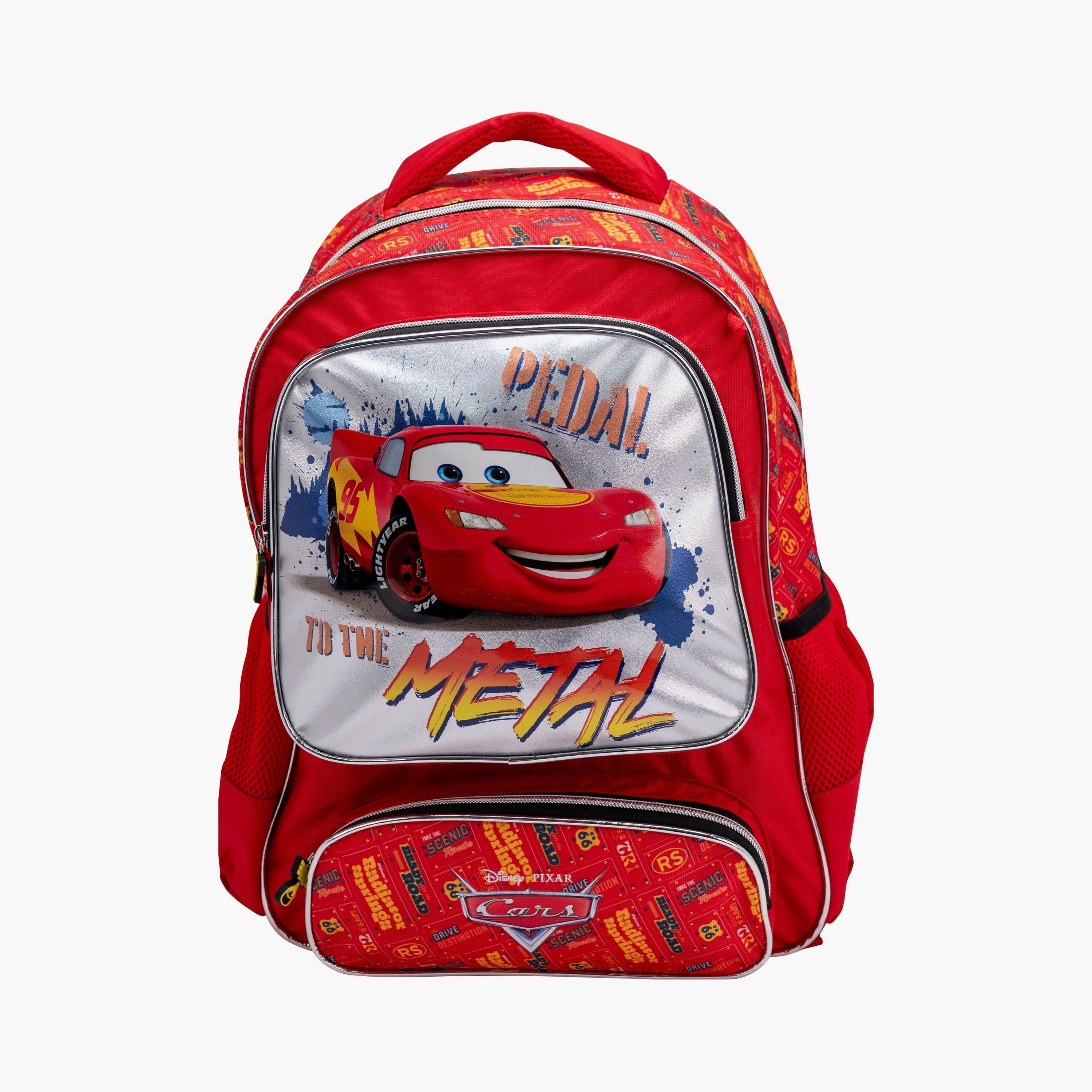 Cars Backpack with 1 Main Compartment & 2 Front Pockets - 16inch-school-bagsandbackpacks-backpacks-image-2