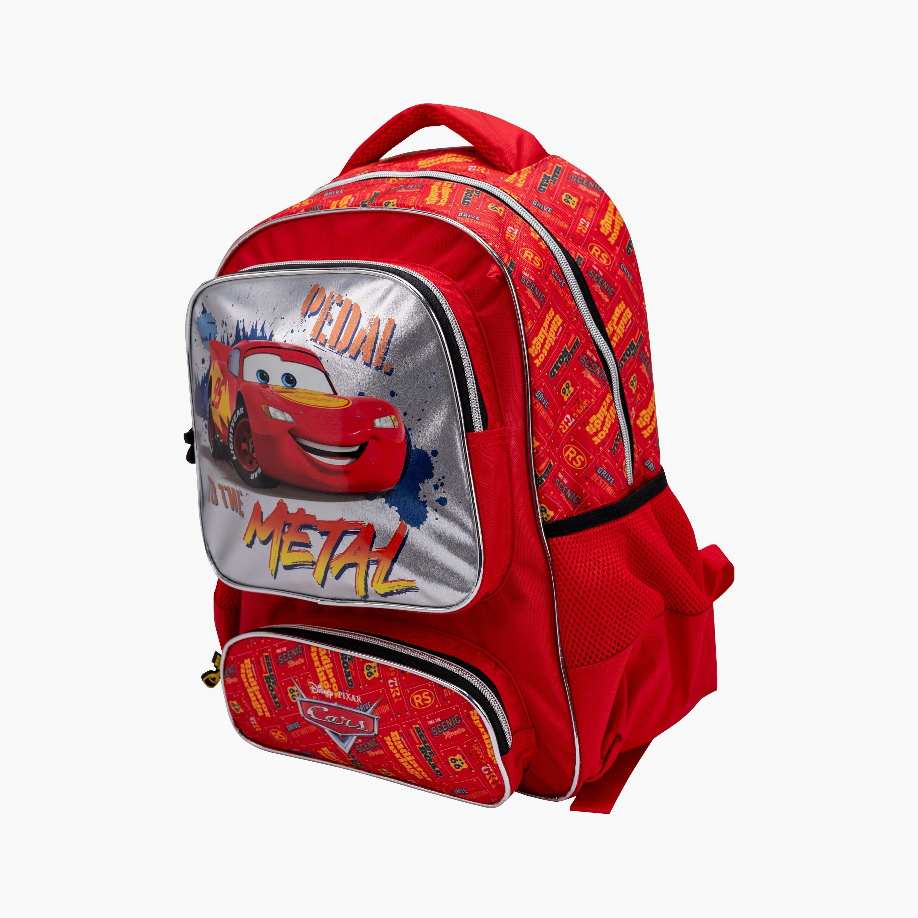 Cars Backpack with 1 Main Compartment & 2 Front Pockets - 16inch-school-bagsandbackpacks-backpacks-image-4